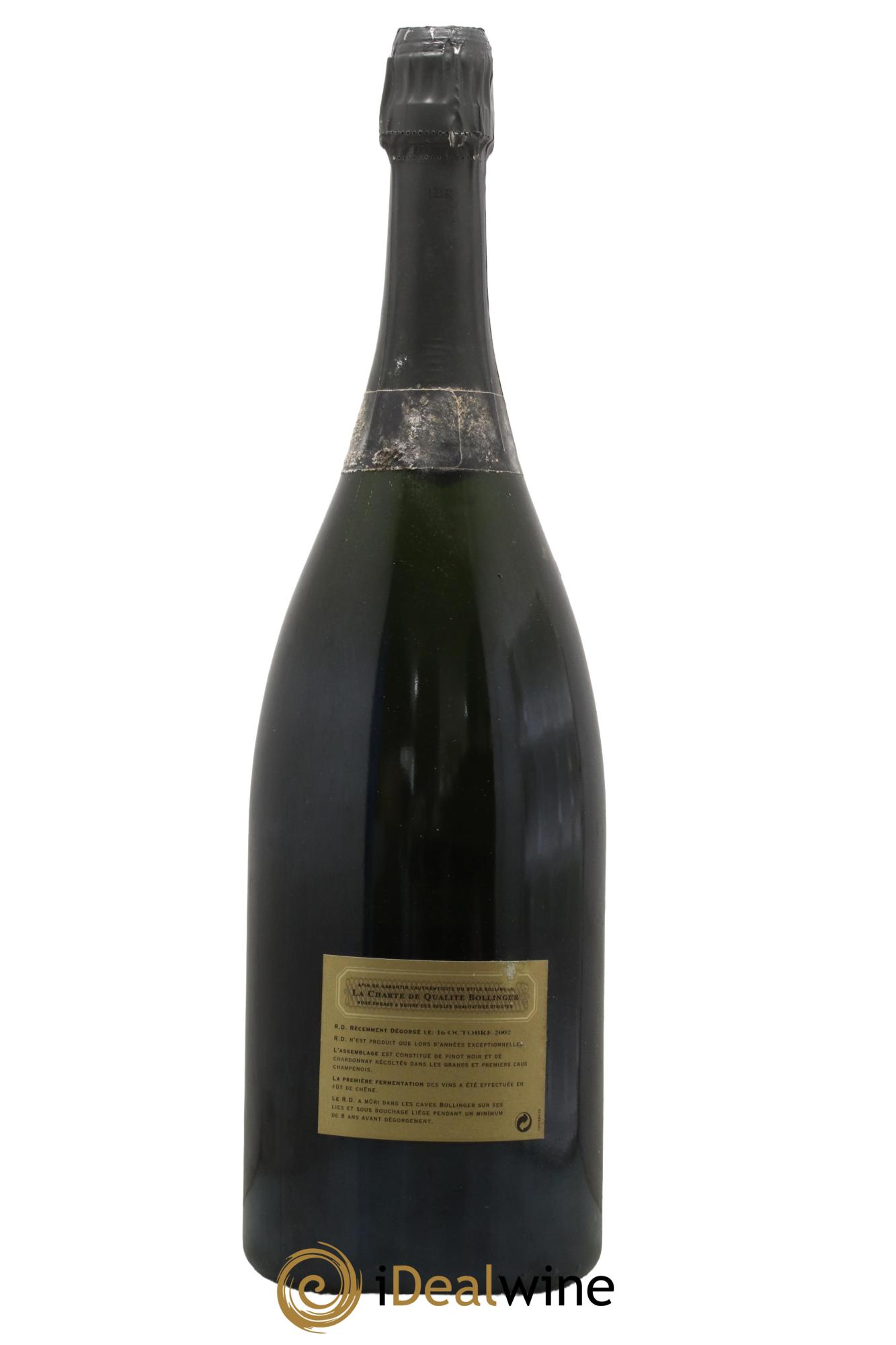 R.D. Extra-Brut Bollinger  1988 - Lot de 1 magnum - 2