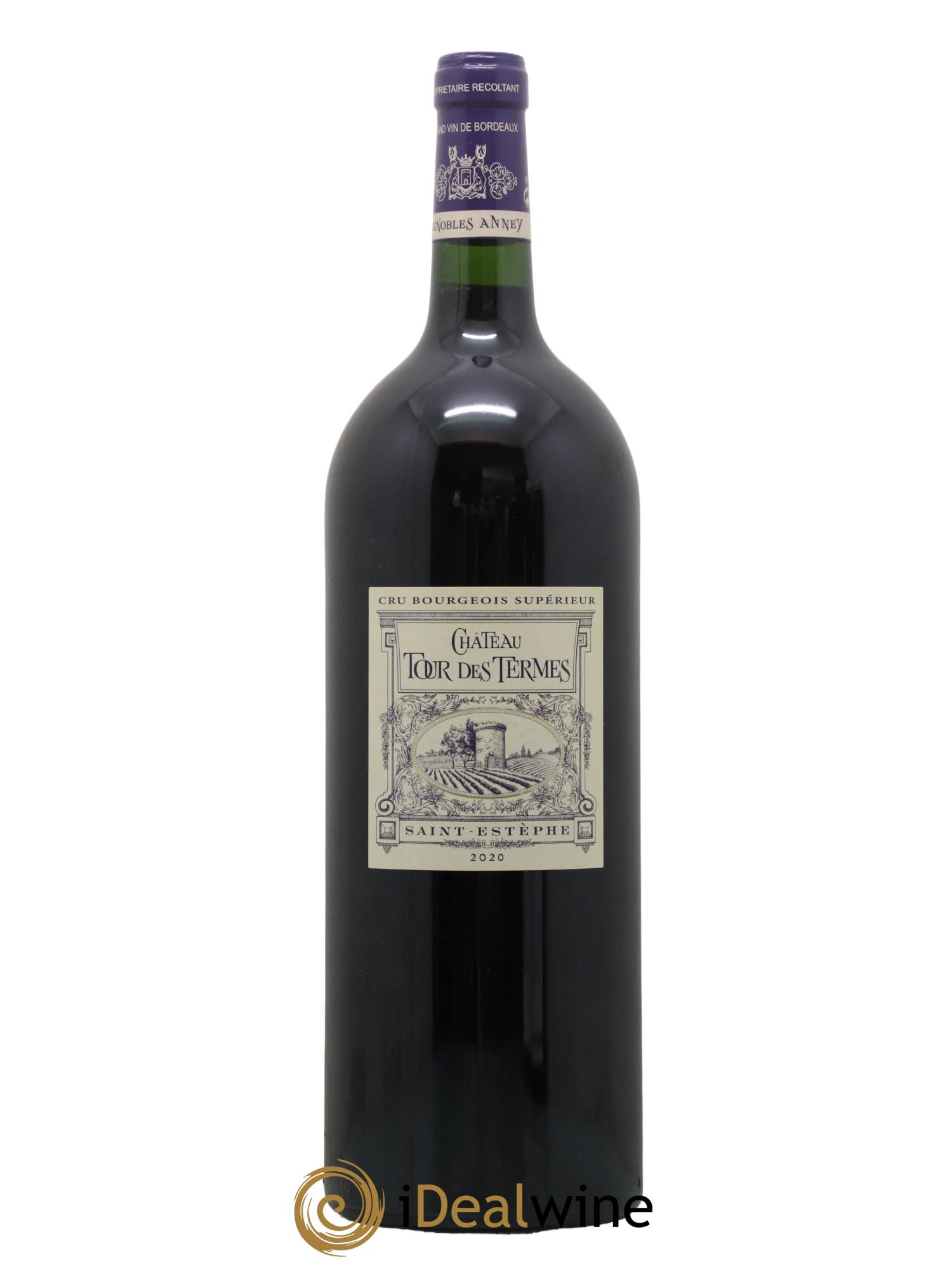 Château Tour des Termes Cru Bourgeois 2020 - Lot de 1 magnum - 0