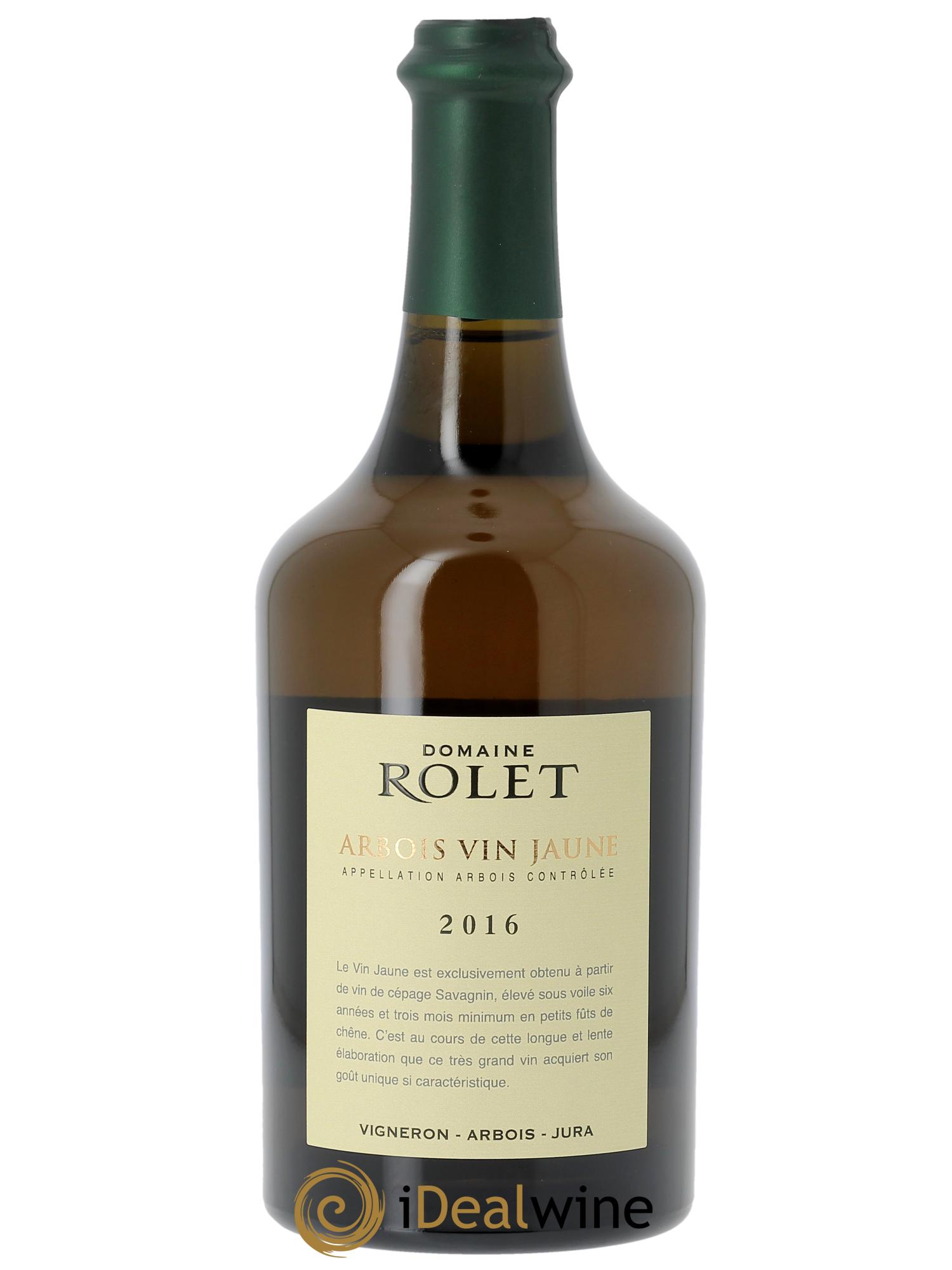 Arbois Vin Jaune  Domaine Rolet  2016 - Posten von 1 Flasche - 0
