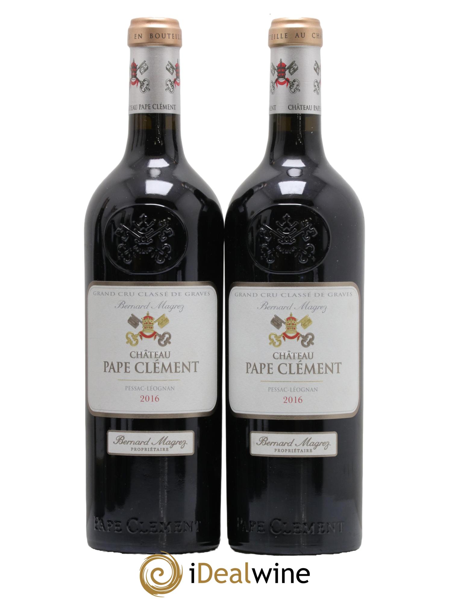 Château Pape Clément Cru Classé de Graves 2016 - Lot de 2 bouteilles - 0