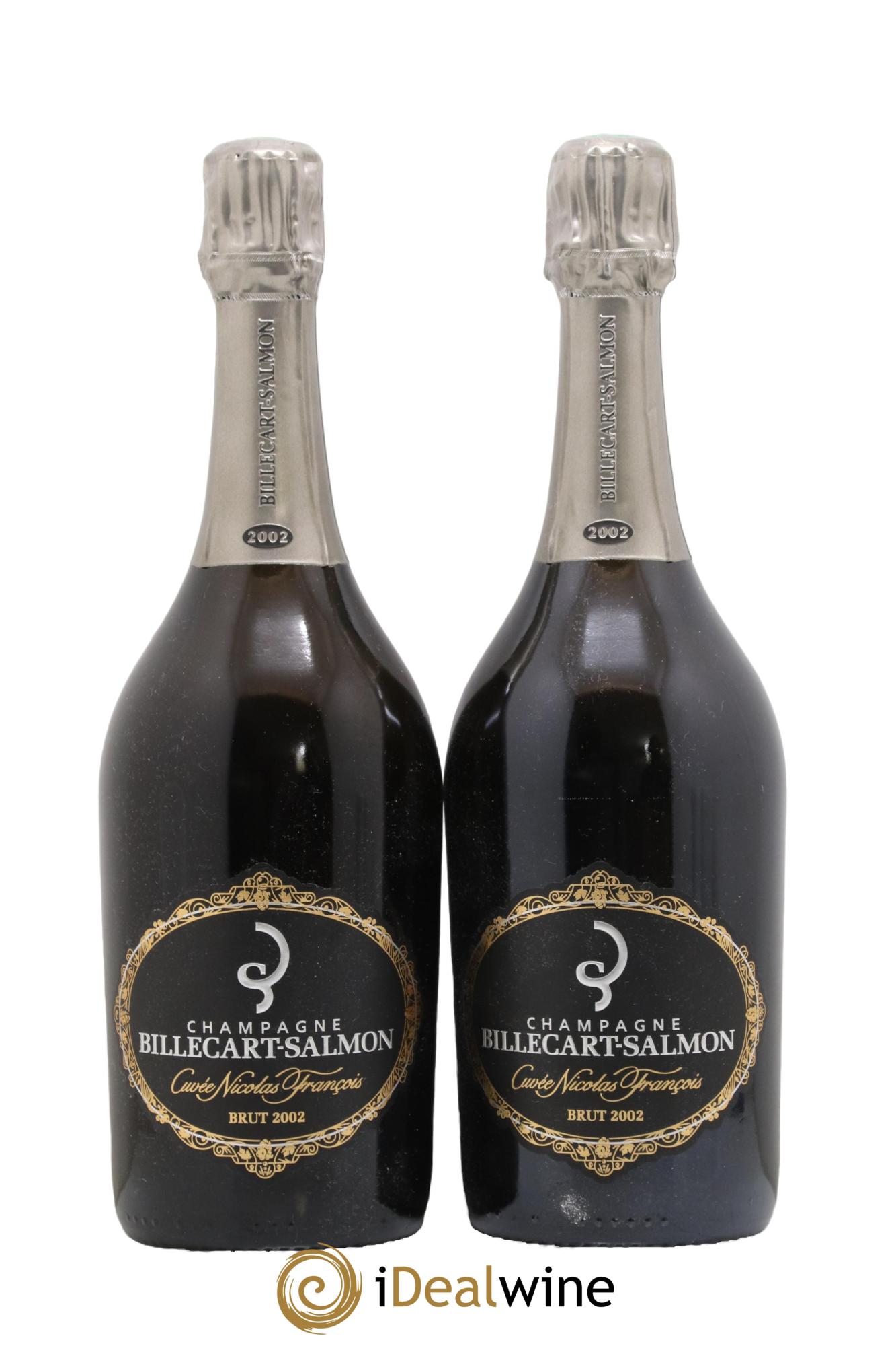 Brut Nicolas François Billecart Billecart-Salmon 2002 - Lot de 2 bouteilles - 0