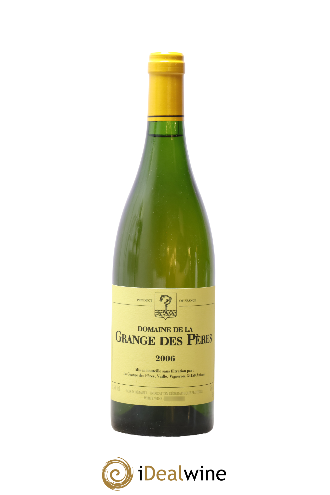 Pays d'Hérault Grange des Pères Laurent Vaillé 2006 - Lot de 1 bouteille - 0