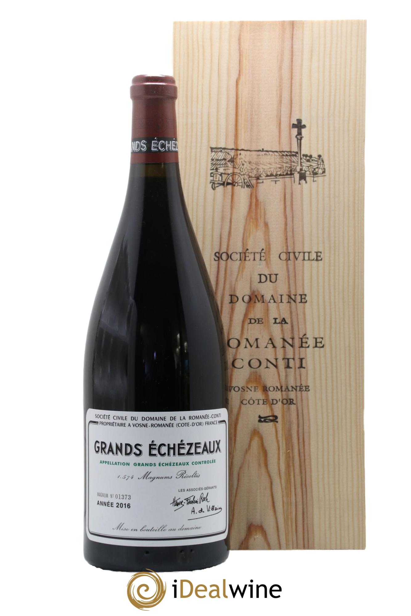 Grands-Echezeaux Grand Cru Domaine de la Romanée-Conti 2016 - Lot de 1 magnum - 0