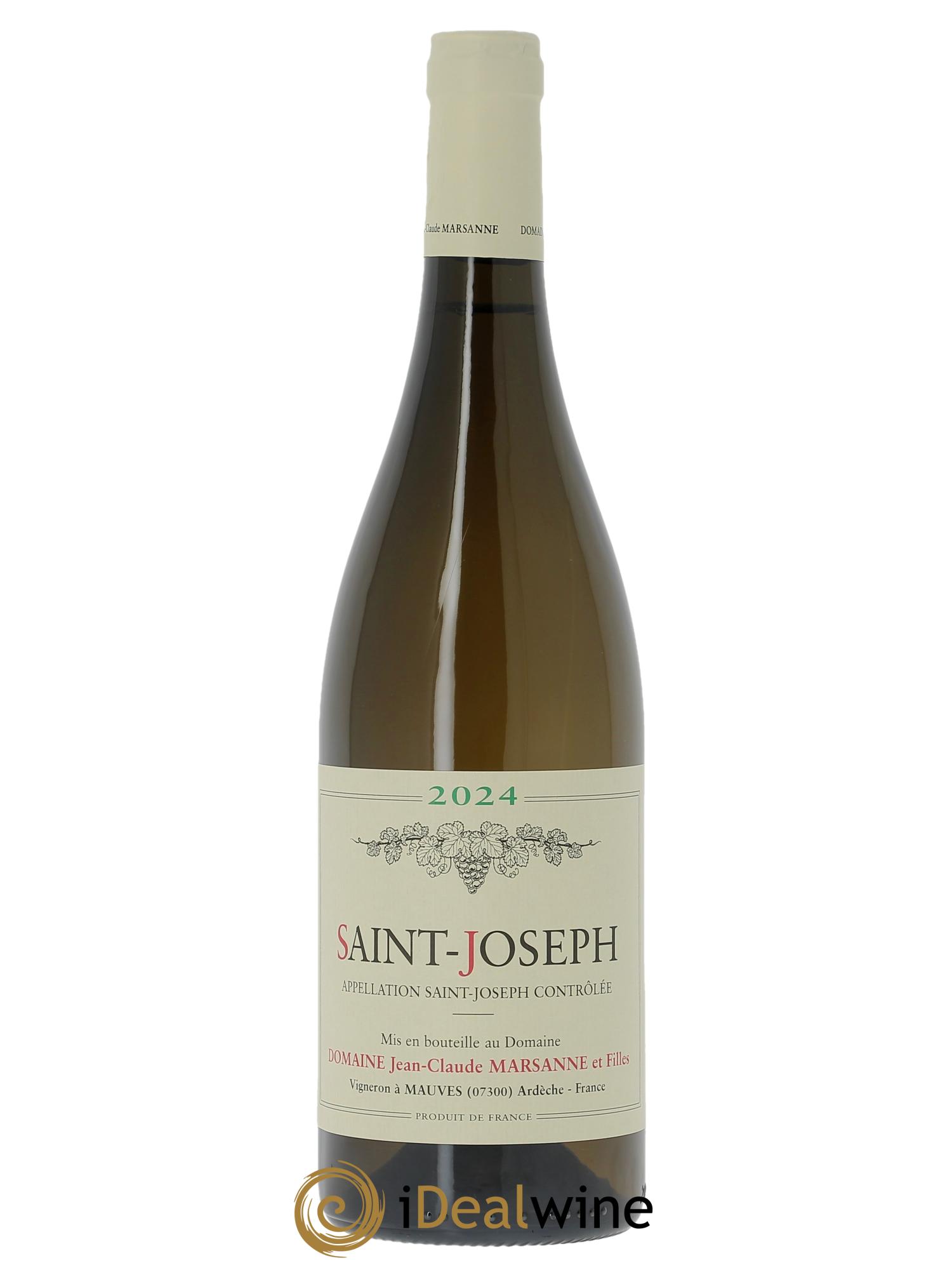 Saint-Joseph Jean-Claude Marsanne (Domaine) 2024 - Lot de 1 bouteille - 0