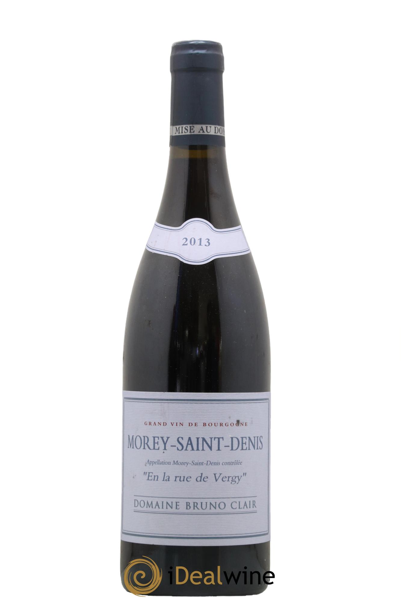 Morey-Saint-Denis En la Rue de Vergy Bruno Clair (Domaine) 2013 - Lot de 1 bouteille - 0