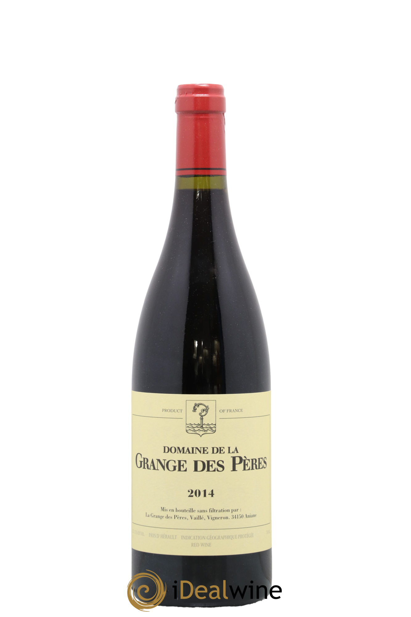 Pays d'Hérault Grange des Pères Laurent Vaillé 2014 - Lot of 1 bottle - 0