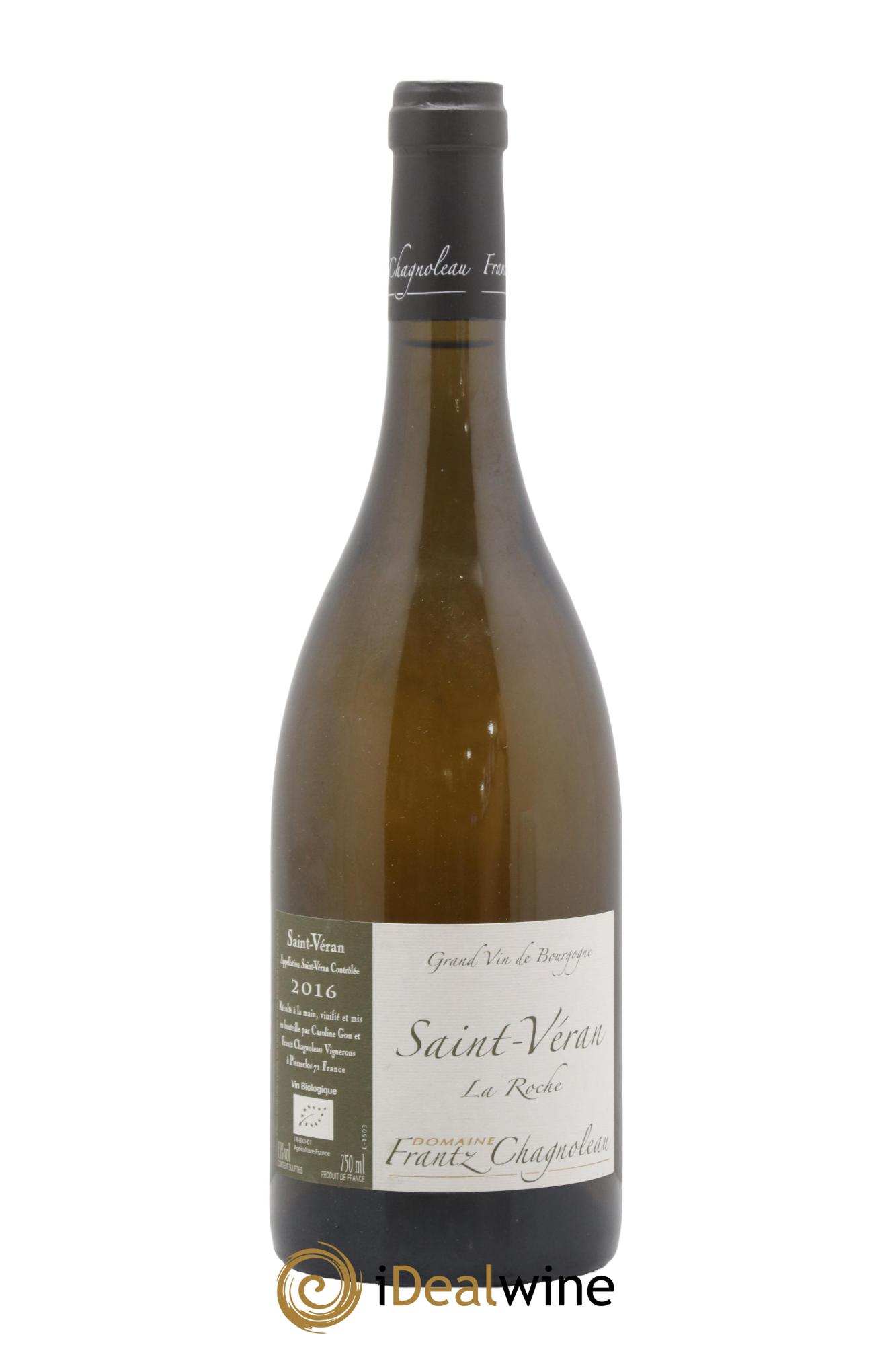 Saint-Véran La Roche Frantz Chagnoleau (Domaine) 2016 - Lot de 1 bouteille - 0