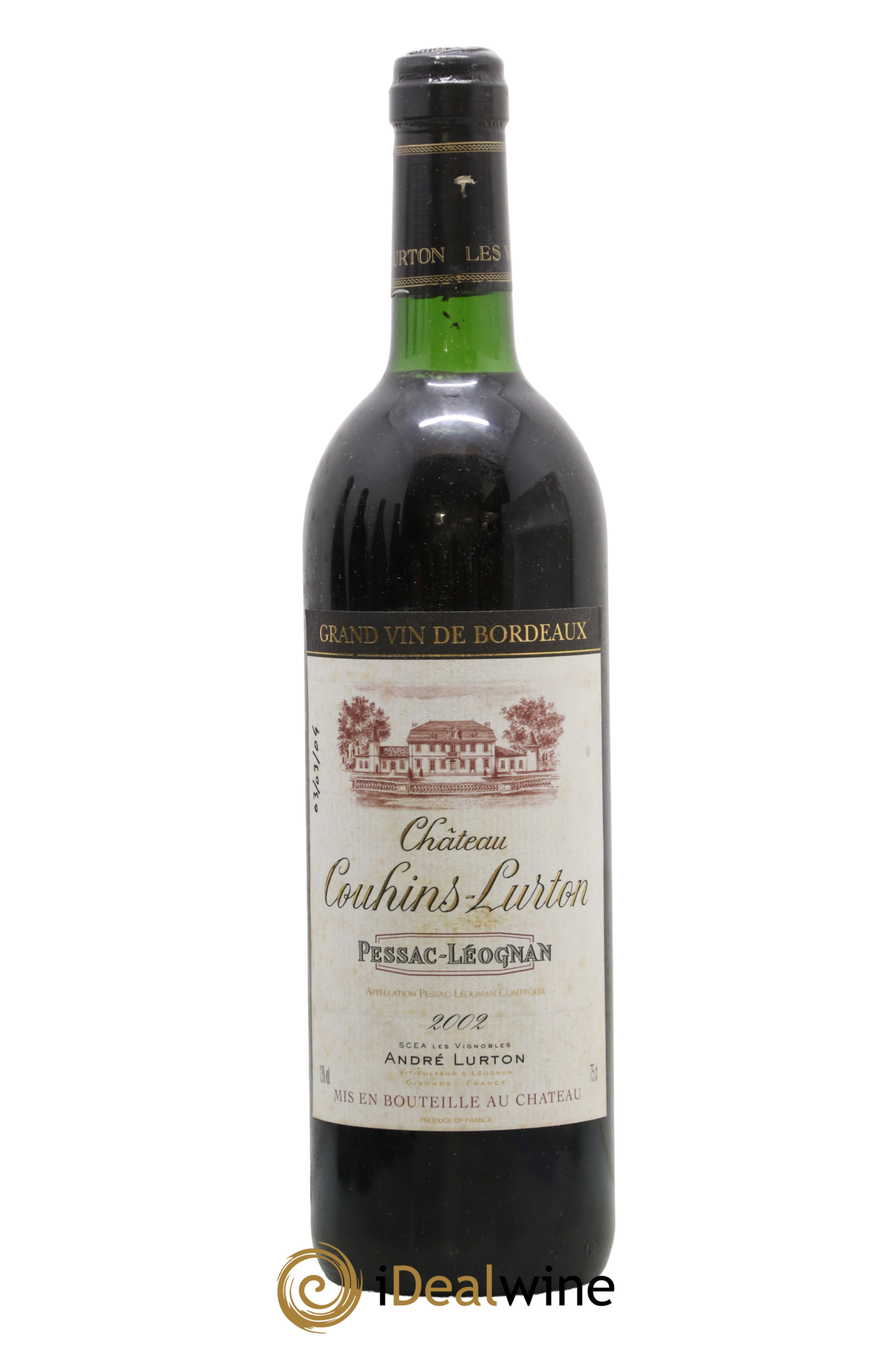 Château Couhins-Lurton 2002 - Lot of 1 bottle - 0