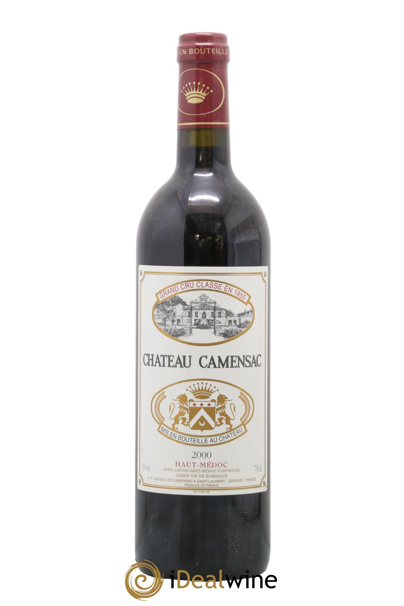 Château Camensac 5ème Grand Cru Classé 2000 - Lot of 1 bottle - 0