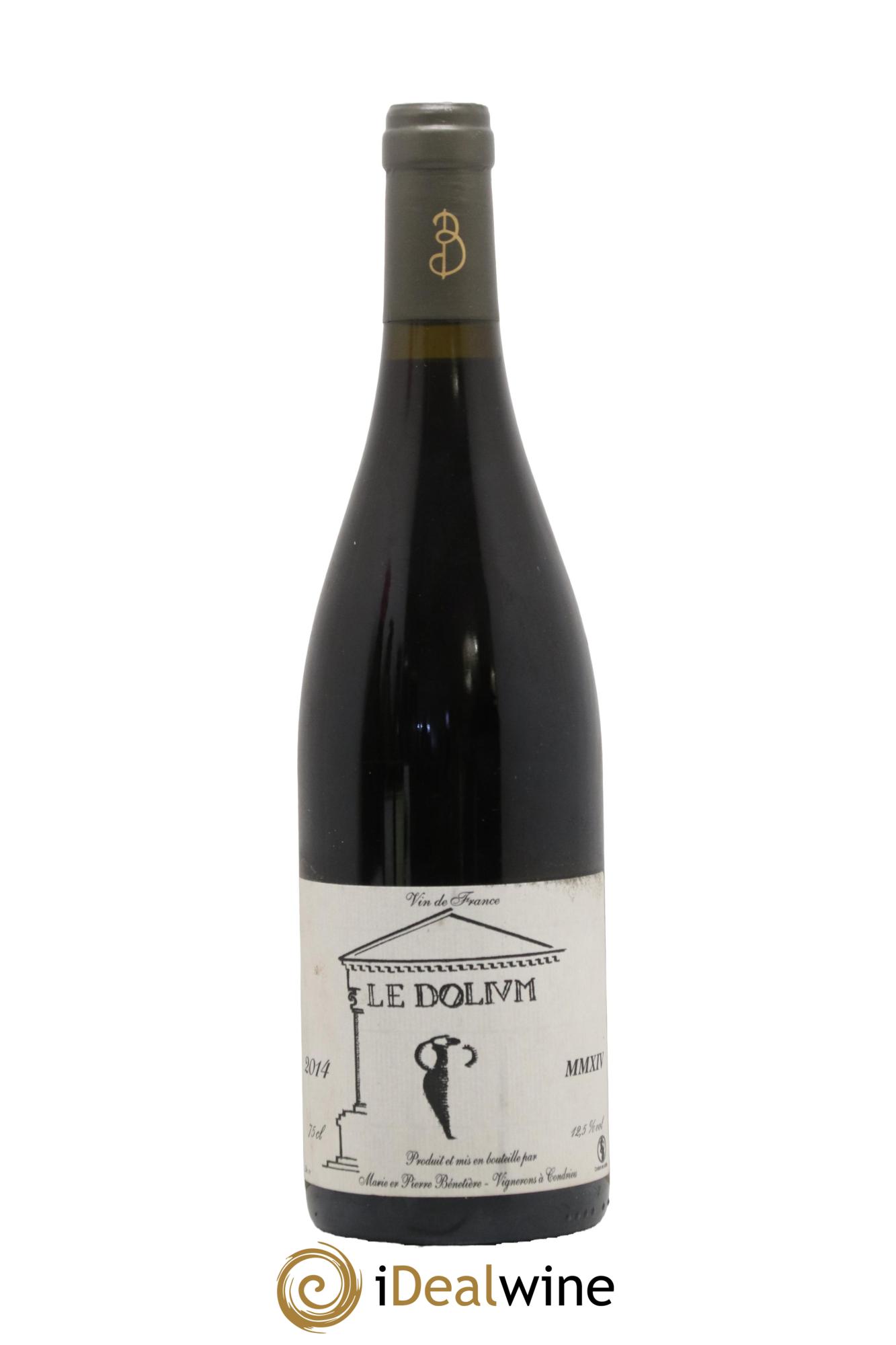 Vin de France Le Dolium Marie et Pierre Bénetière (Domaine) 2014 - Lot de 1 bouteille - 0