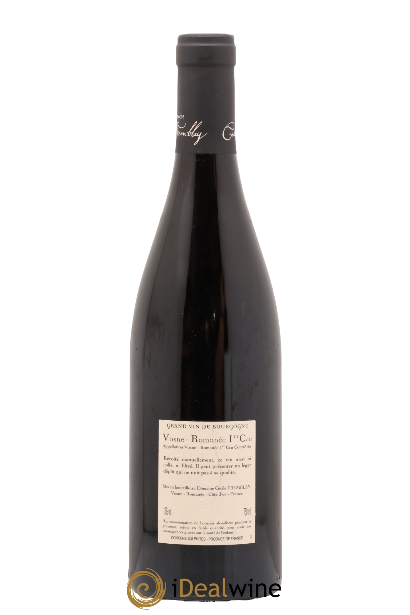 Vosne-Romanée 1er Cru Les Beaumonts (ou Beaux Monts) Cécile Tremblay 2010 - Lot of 1 bottle - 1