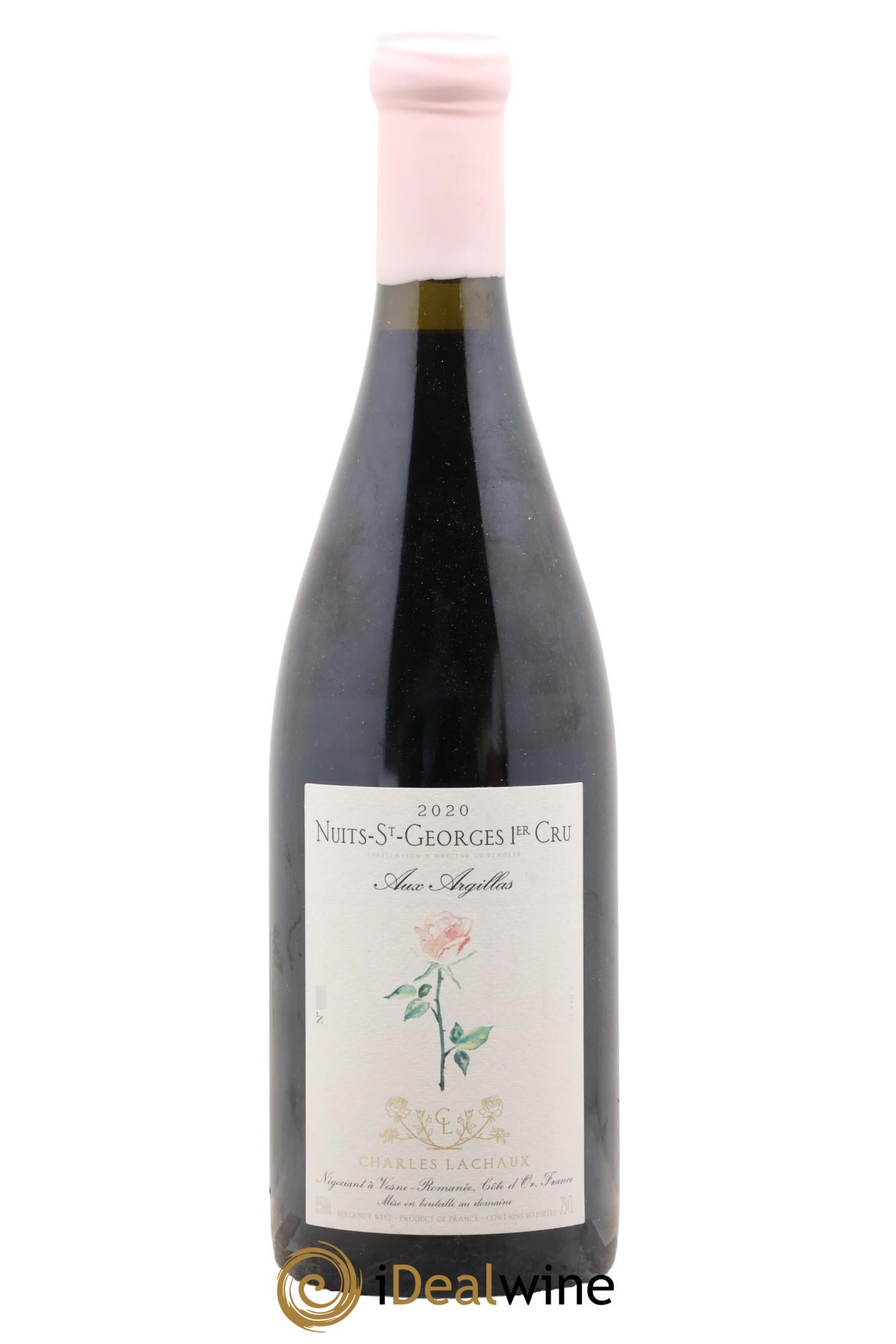 Nuits-Saint-Georges 1er Cru Aux Argillas Charles Lachaux 2020 - Lot of 1 bottle - 0