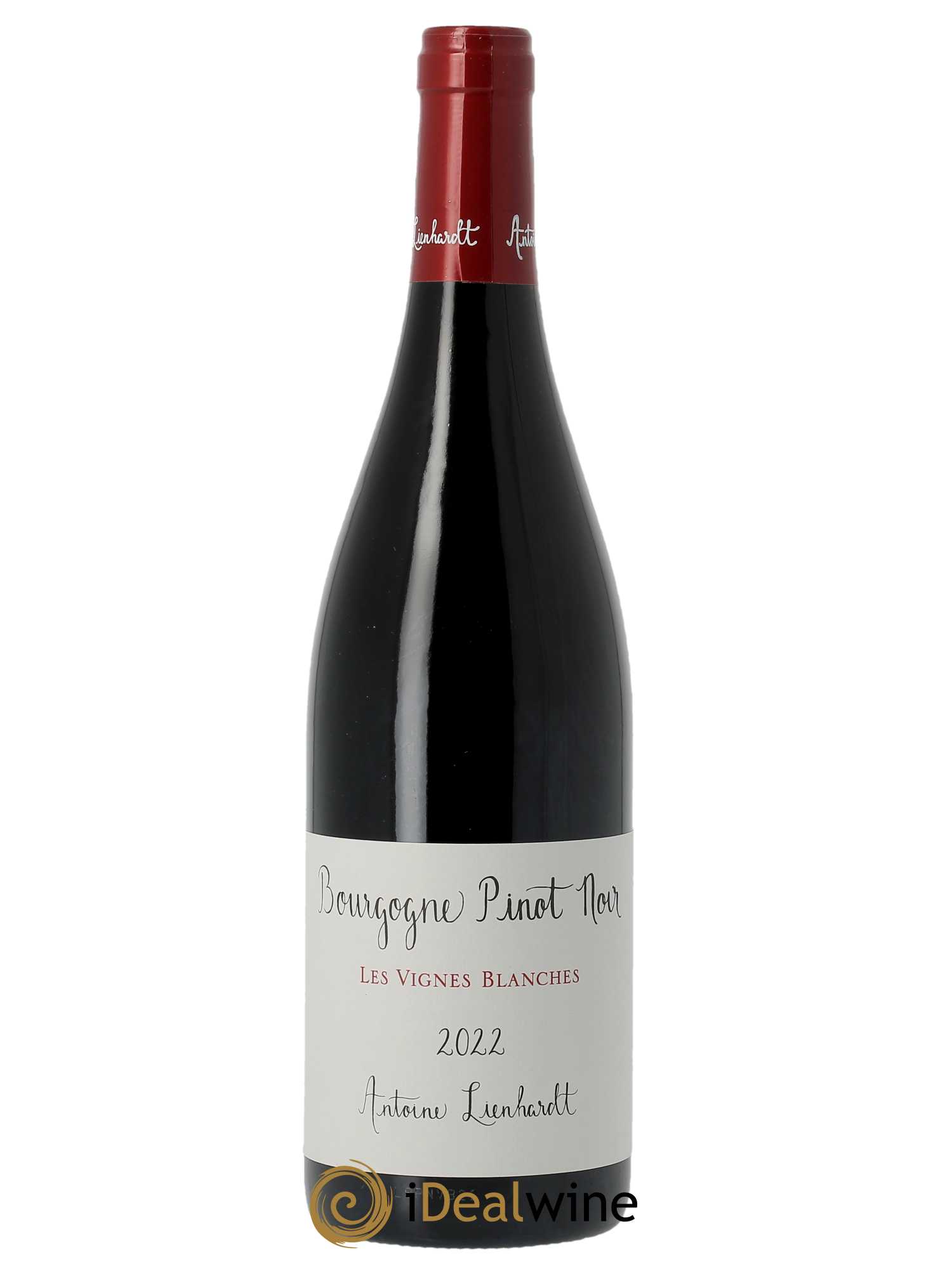 Bourgogne Pinot noir Vignes Blanches Antoine Lienhardt 2022 - Lot de 1 bouteille - 0