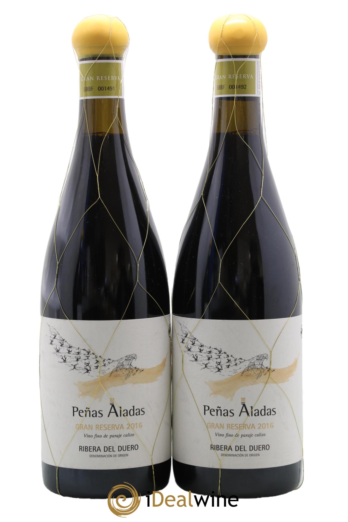 Ribera Del Duero DO Penas Aladas Gran Reserva Dominio del Aguila 2016 - Lot de 2 bouteilles - 0