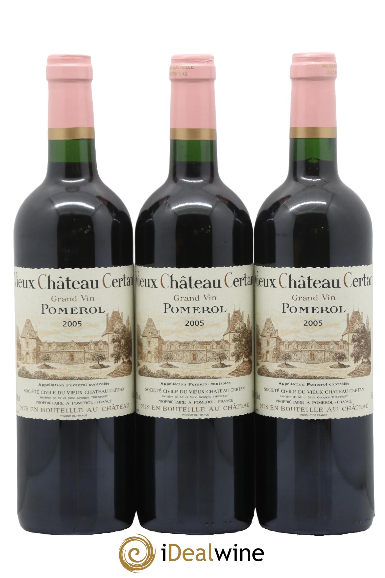 Vieux Château Certan 2005 - Posten von 6 Flaschen - 1