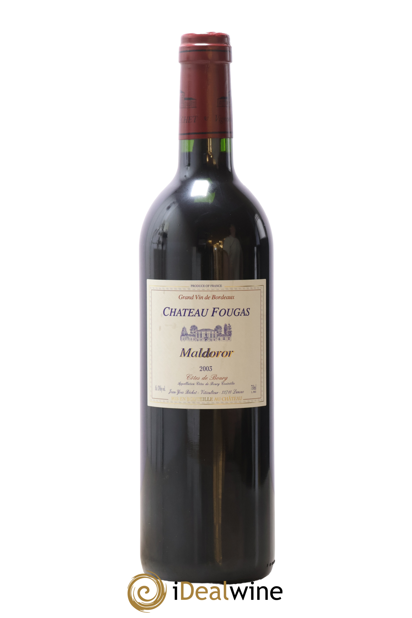 Château Fougas Maldoror 2003 - Lot of 1 bottle - 0