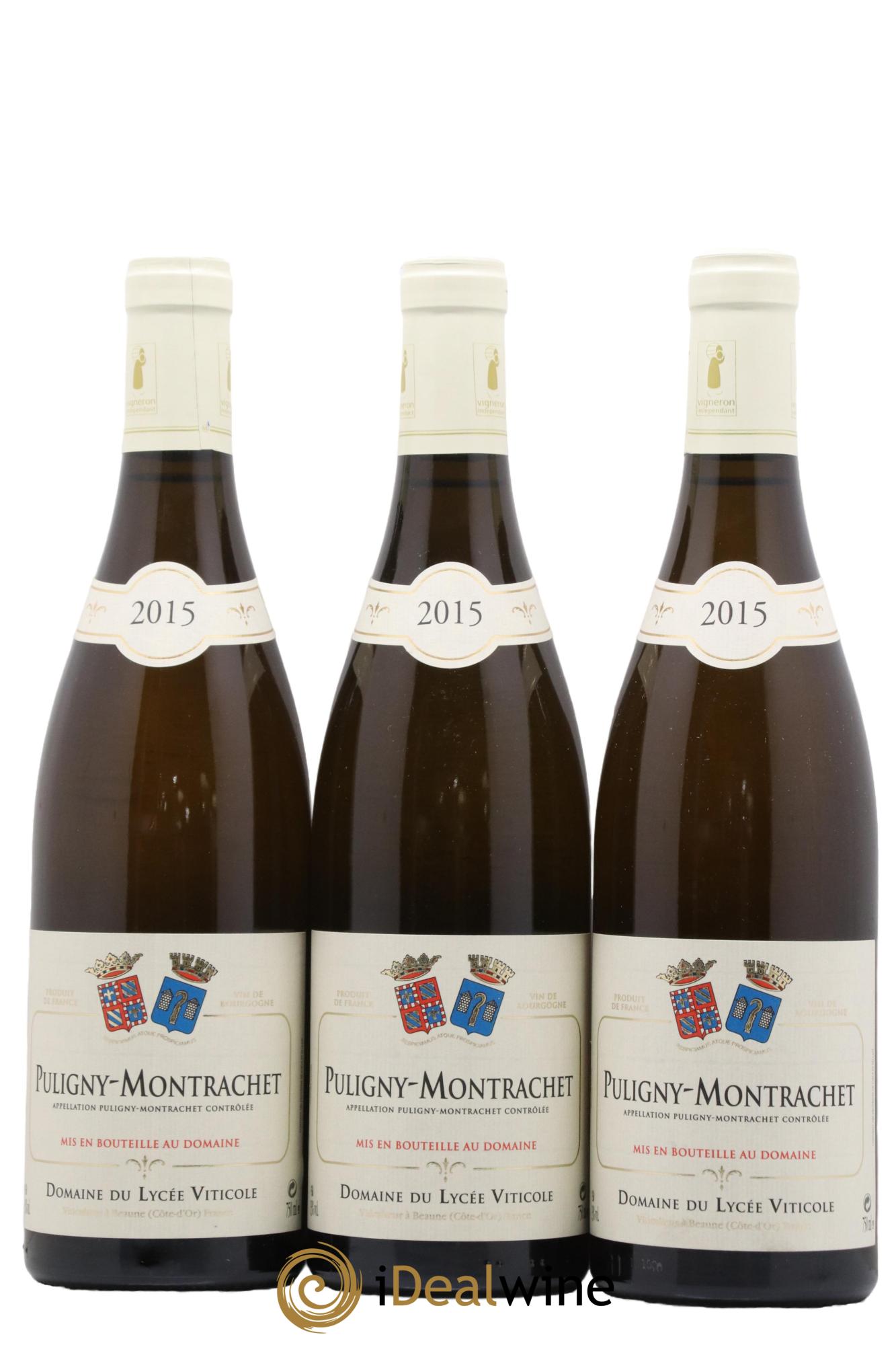 Puligny-Montrachet Lycée Viticole 2015 - Lot de 3 bouteilles - 0