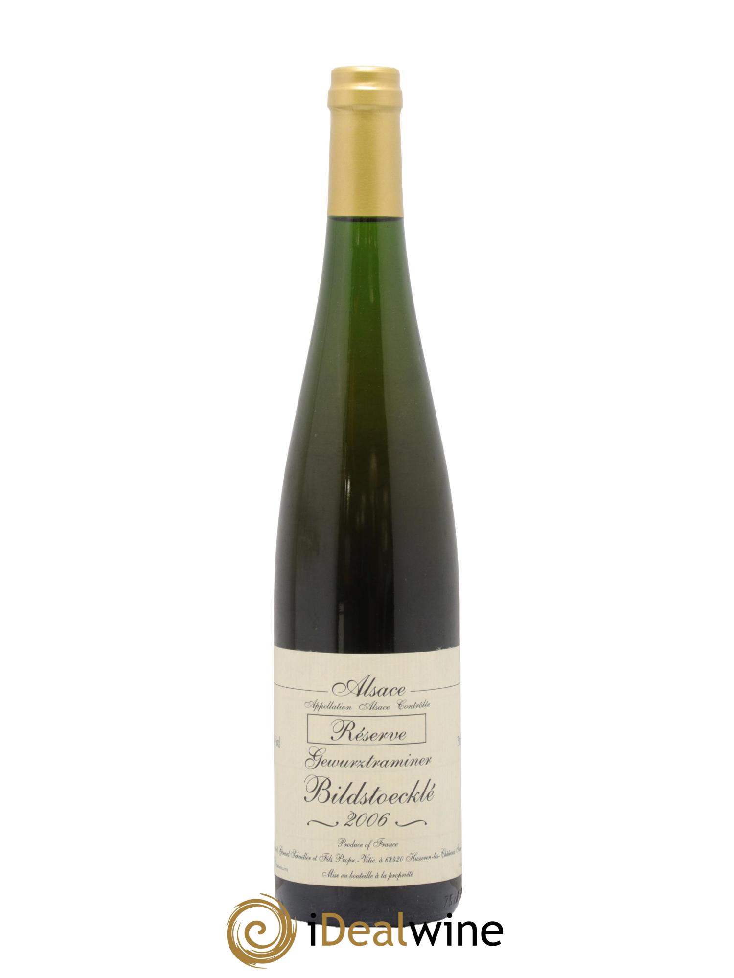 Alsace Gewurztraminer Bildstoeckle Gérard Schueller (Domaine) Réserve 2006 - Lot de 1 bouteille - 0