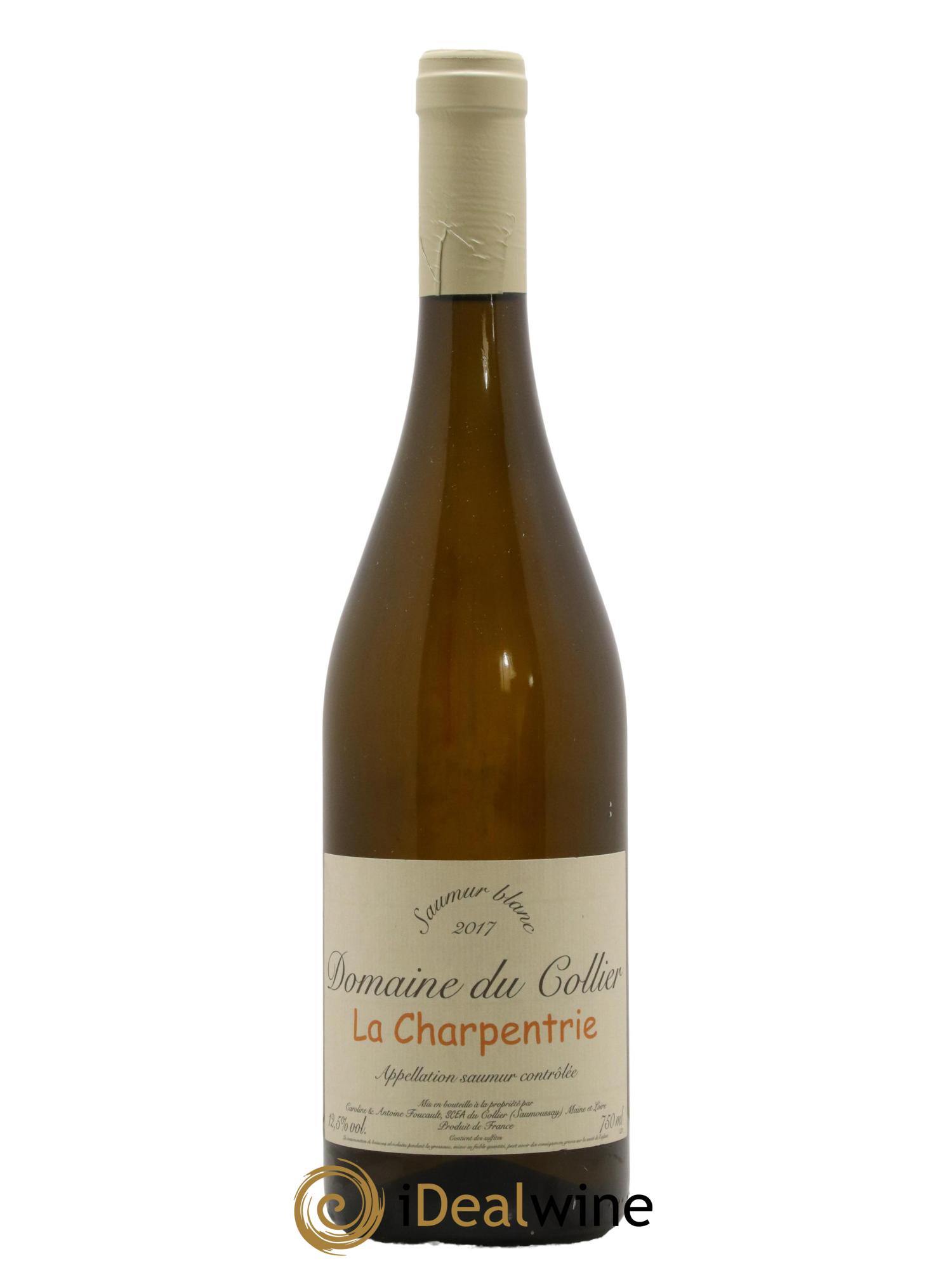 Saumur La Charpentrie Domaine du Collier 2017 - Lot de 1 bouteille - 0