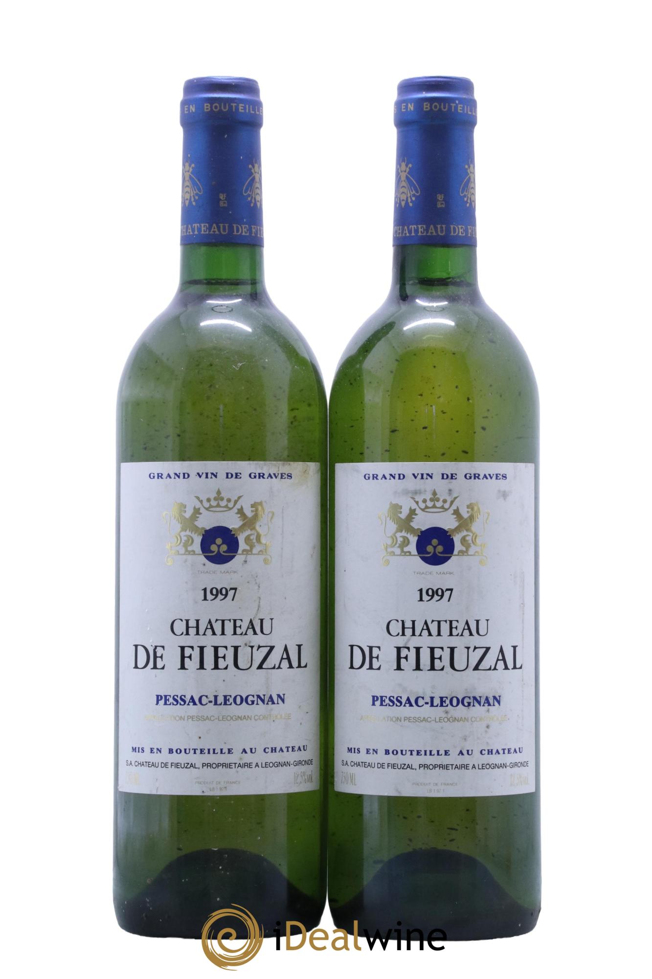 Château de Fieuzal 1997 - Lot de 2 bouteilles - 0