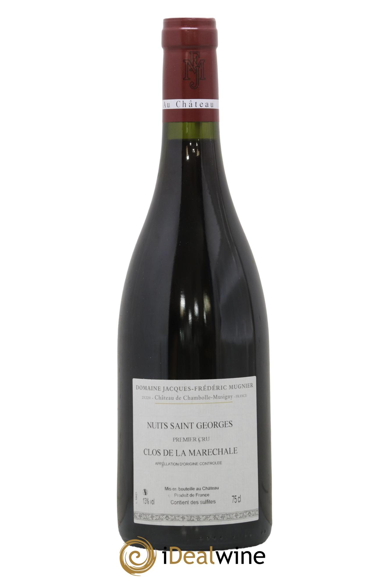 Nuits-Saint-Georges 1er Cru Clos de La Maréchale Jacques-Frédéric Mugnier 2021 - Lot de 1 bouteille - 1