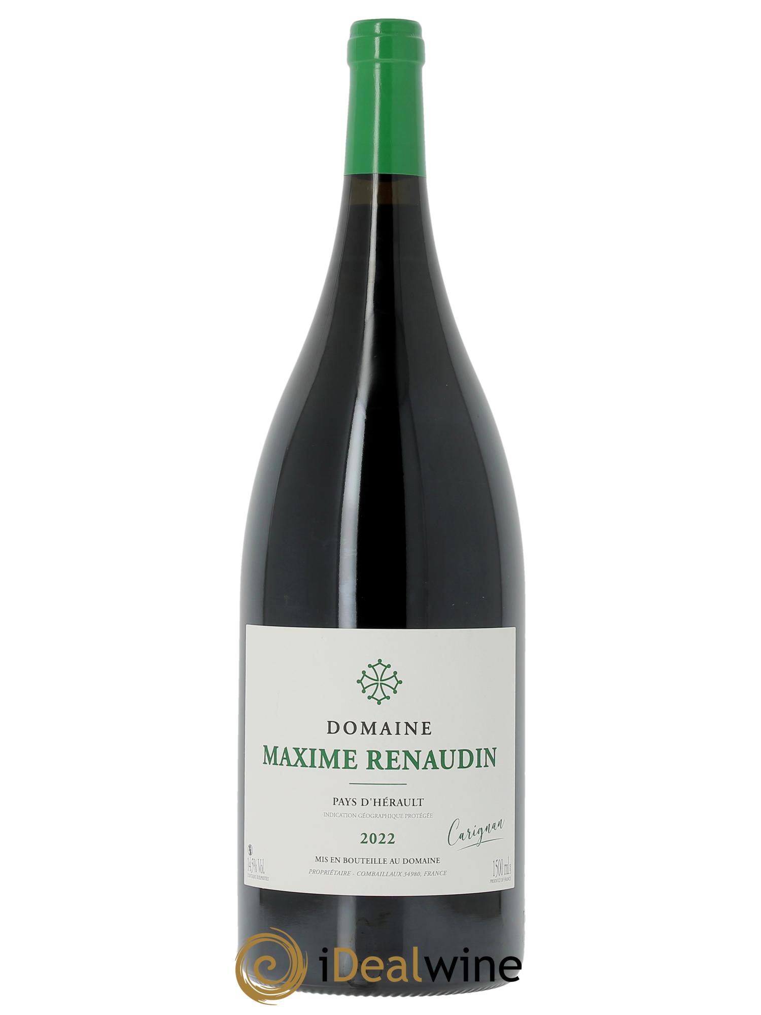 Pays d'Hérault Carignan Maxime Renaudin 2022 - Lot de 1 magnum - 0