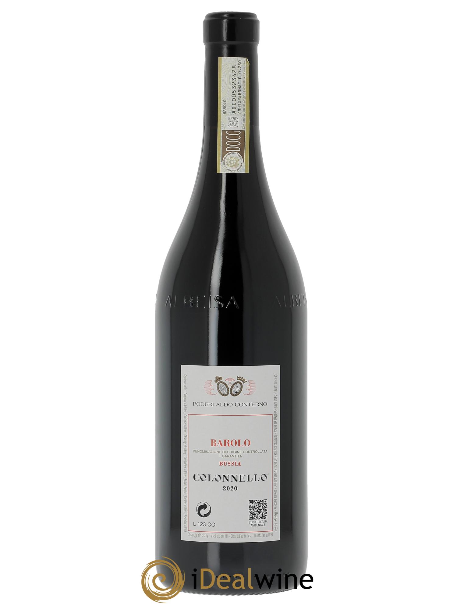 Barolo DOCG Bussia Colonnello Aldo Conterno  2020 - Lotto di 1 bottiglia - 1