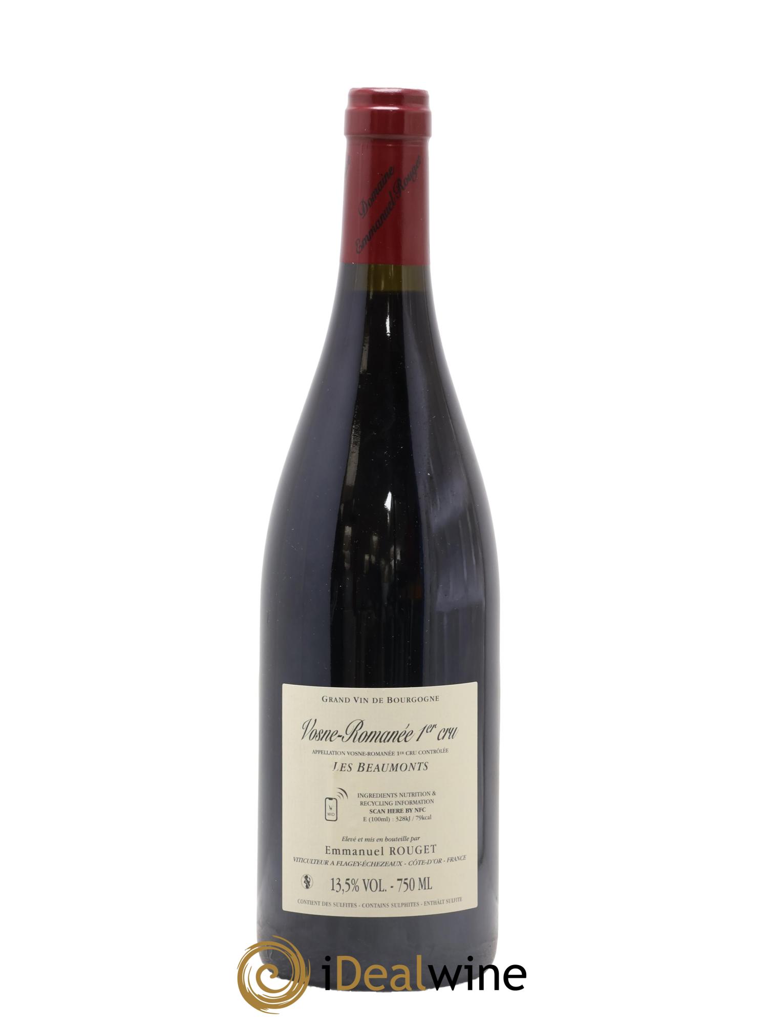 Vosne-Romanée 1er Cru Les Beaumonts Emmanuel Rouget 2023 - Lot of 1 bottle - 1