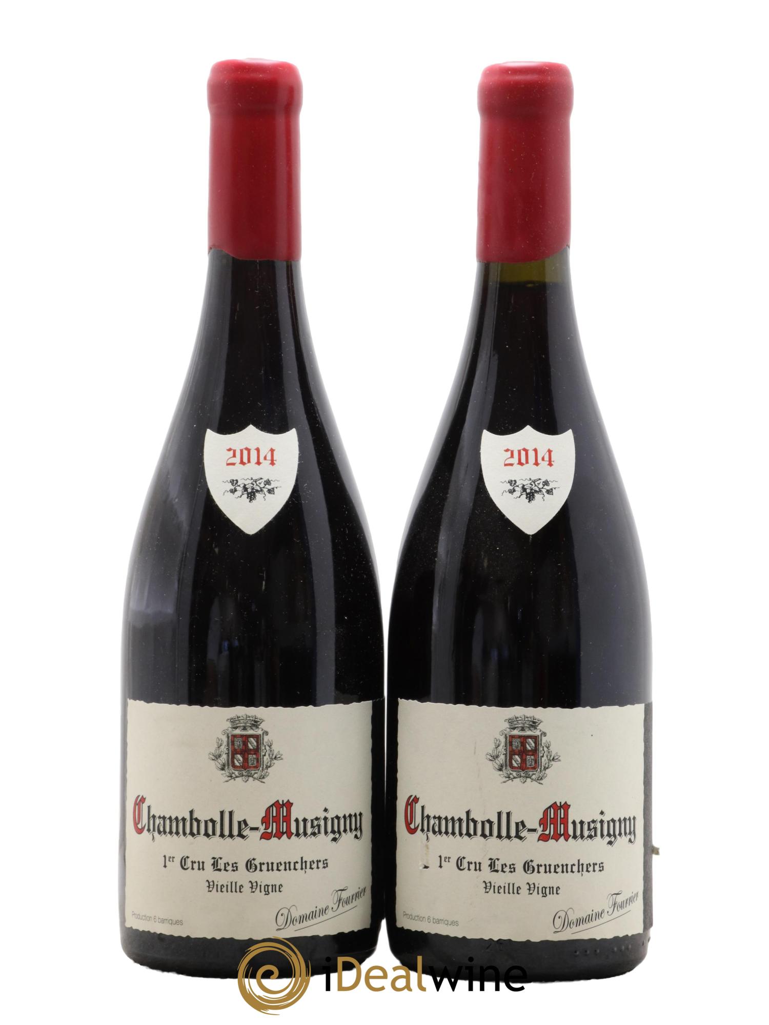 Chambolle-Musigny 1er Cru Les Gruenchers Vieille Vigne Fourrier (Domaine) 2014 - Lot de 2 bouteilles - 0