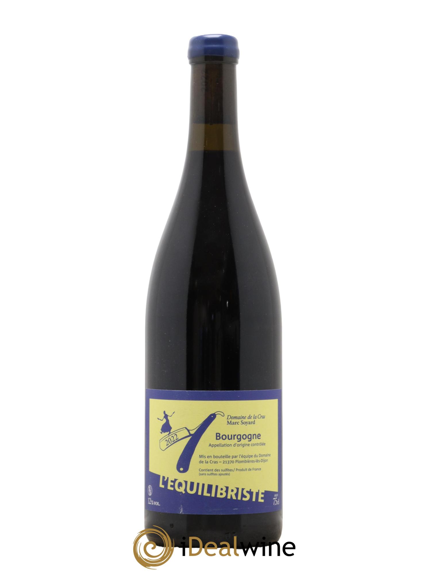 Bourgogne L'équilibriste Domaine de la Cras - Marc Soyard 2022 - Lot de 1 bouteille - 0