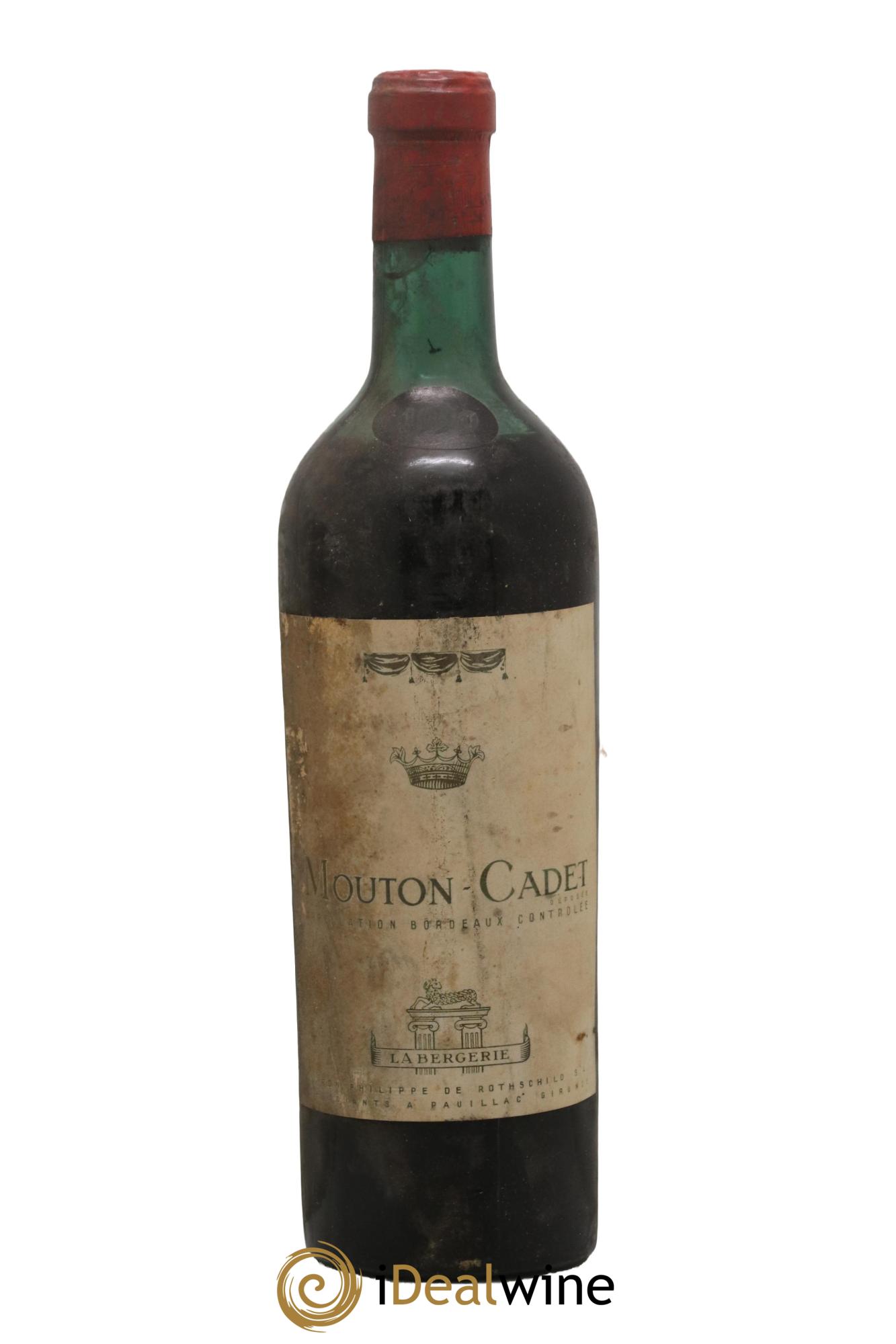 Château Mouton Cadet 1959 - Lot de 1 bouteille - 0