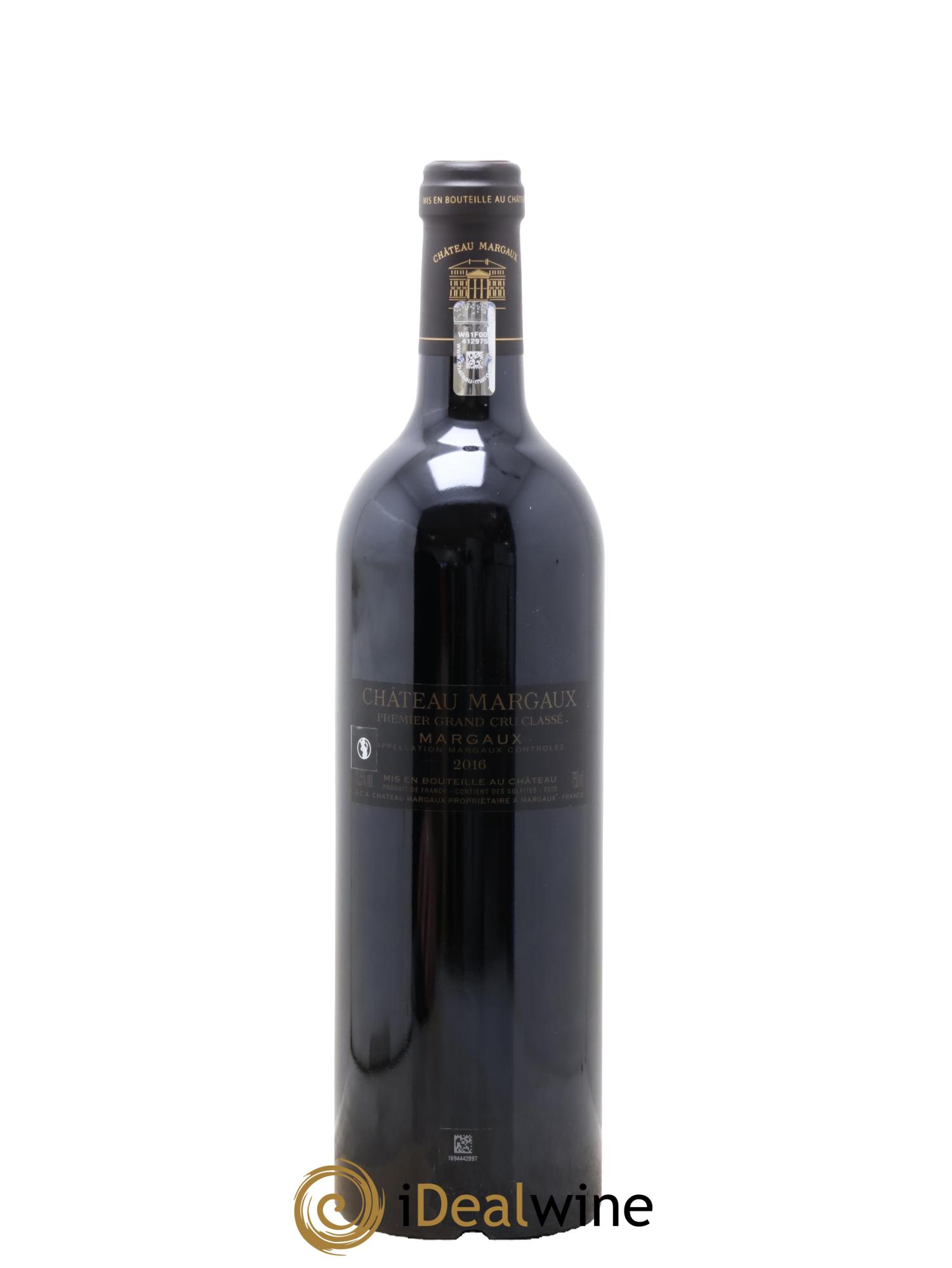 Château Margaux 1er Grand Cru Classé 2016 - Lot of 1 bottle - 1