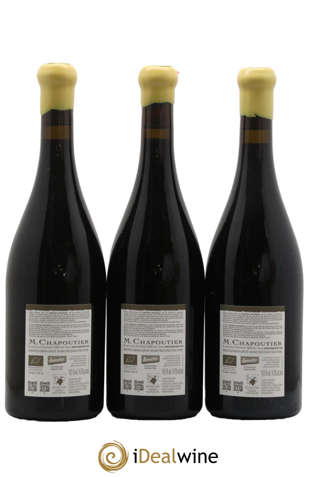 Hermitage Ermitage Le Méal Chapoutier  2016 - Lot of 3 bottles - 1