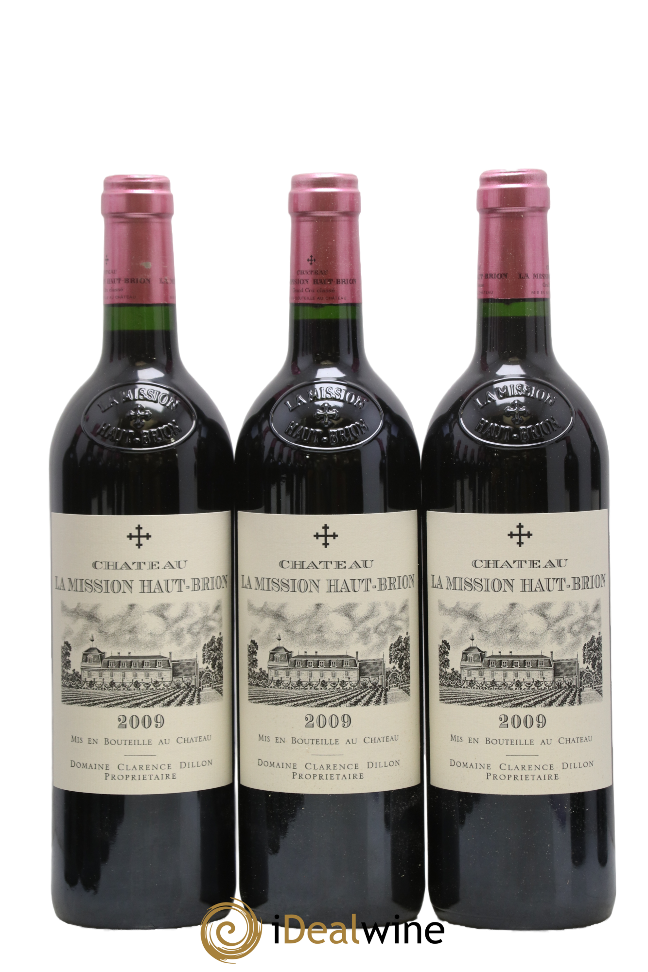 Château la Mission Haut-Brion Cru Classé de Graves 2009 - Lot of 12 bottles - 1