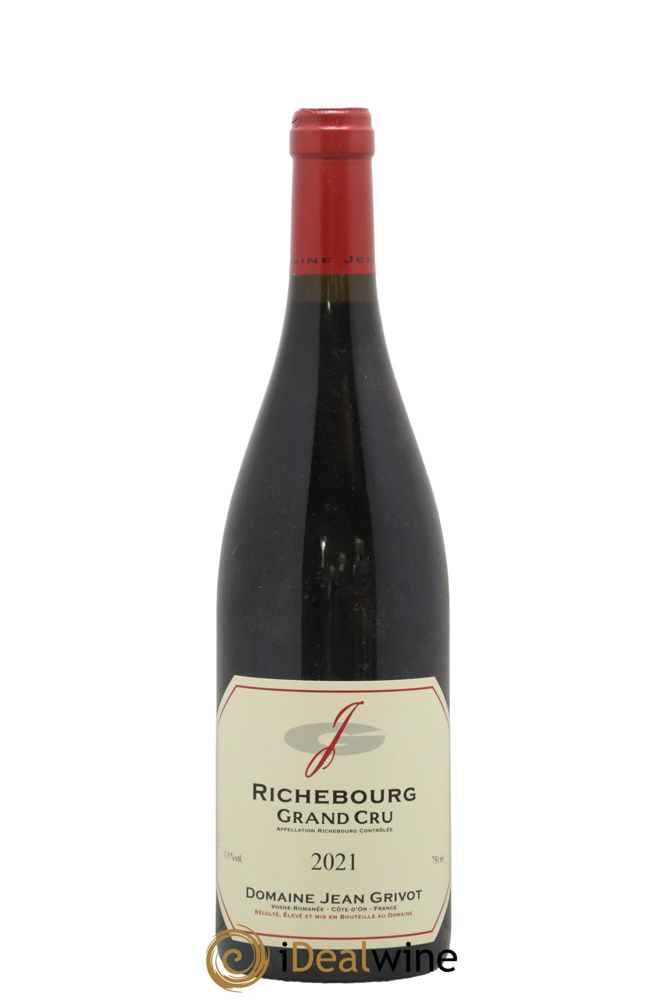 Richebourg Grand Cru Jean Grivot 2021 - Lot de 1 bouteille - 0
