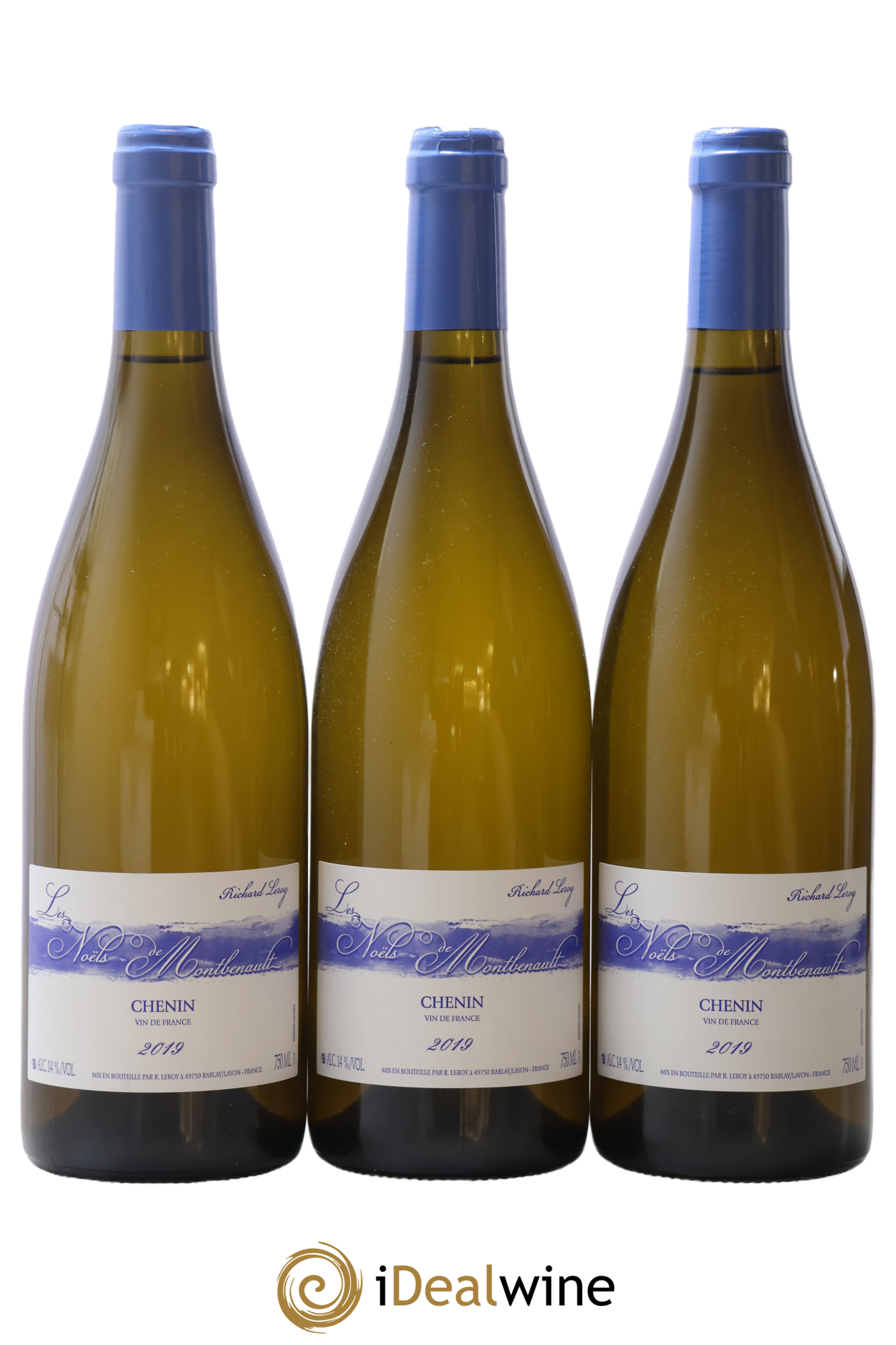 Vin de France Les Noëls de Montbenault Richard Leroy 2019 - Lot de 3 bouteilles - 0