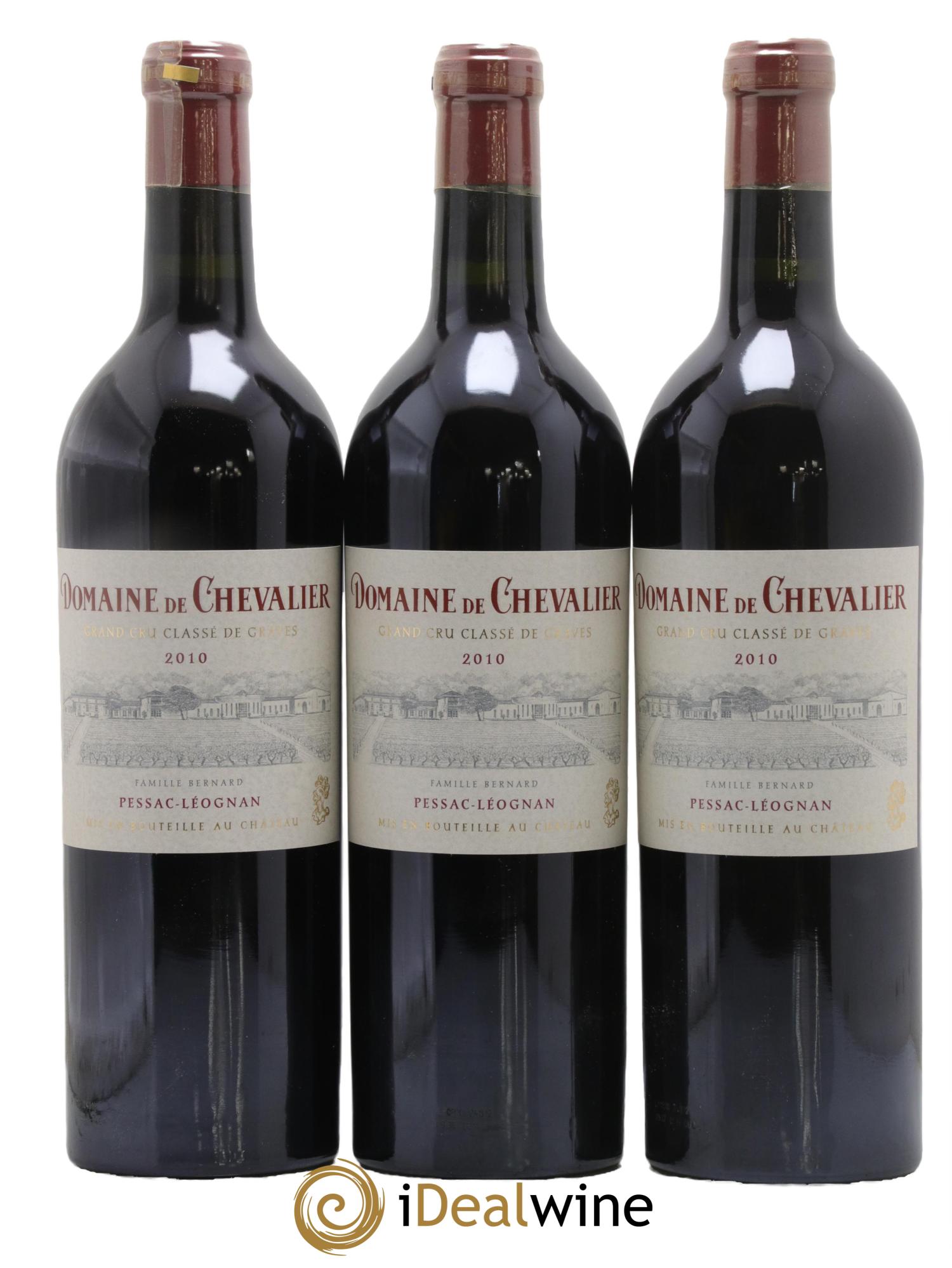 Domaine de Chevalier Cru Classé de Graves 2010 - Lotto di 3 bottiglie - 0