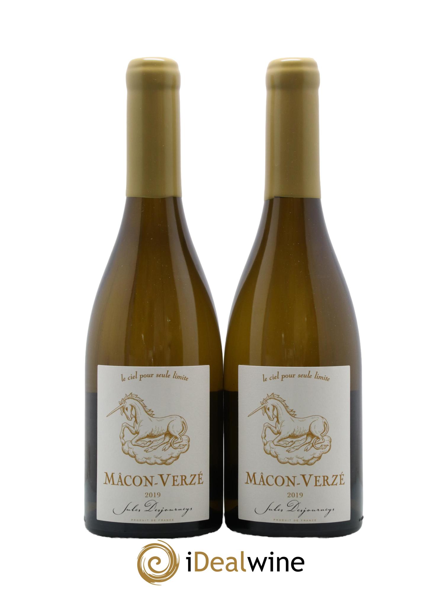 Mâcon-Verzé Jules Desjourneys 2019 - Lot de 2 bouteilles - 0