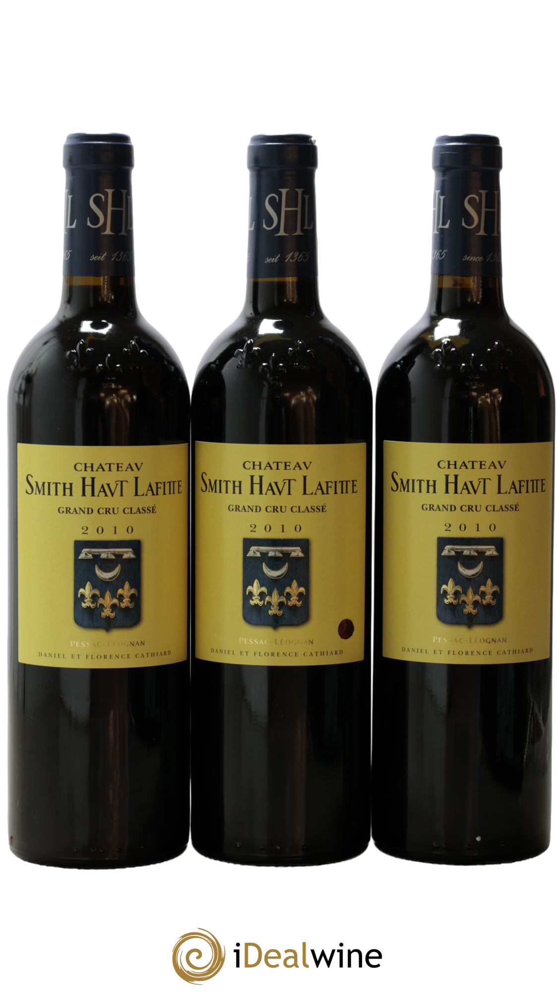 Château Smith Haut Lafitte Cru Classé de Graves 2010 - Lot of 3 bottles - 0