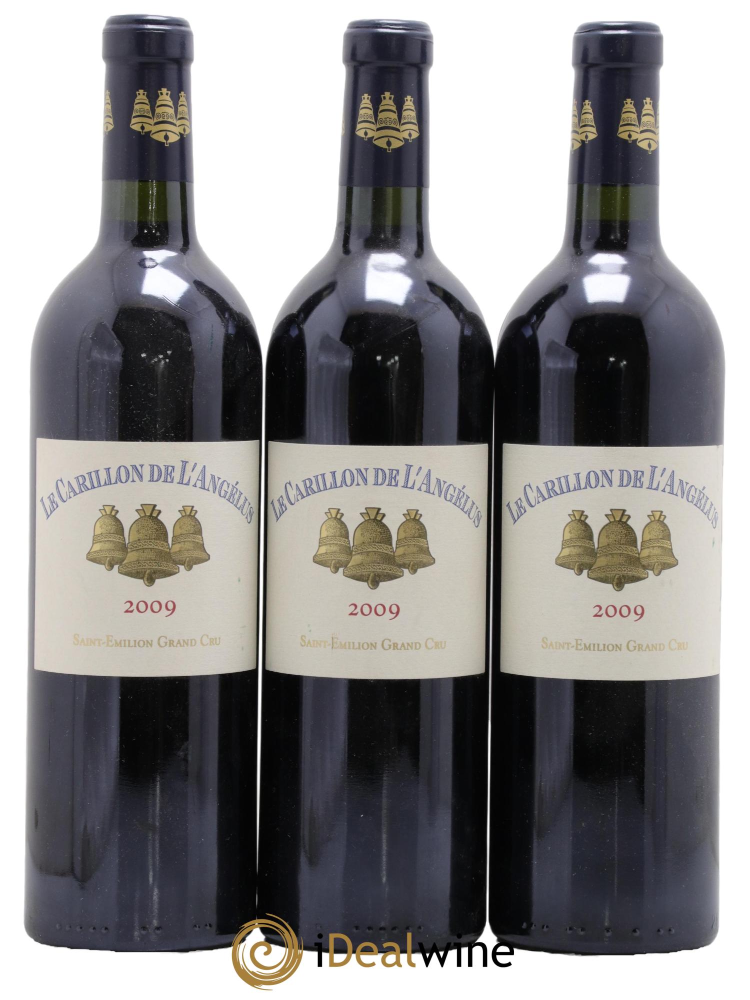 Le Carillon de l'Angélus Second Vin 2009 - Lot of 3 bottles - 0