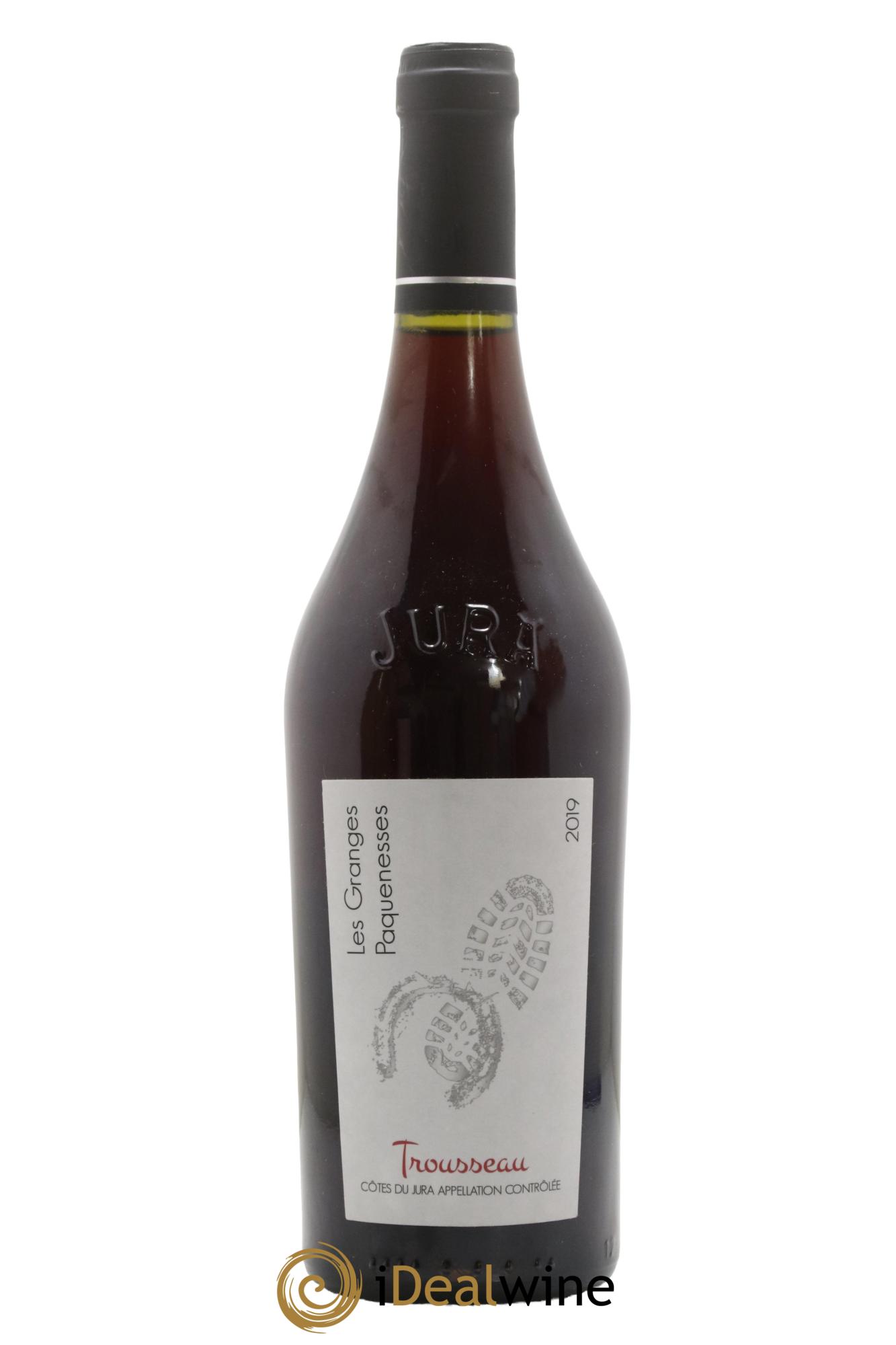 Côtes du Jura Trousseau Les Granges Paquenesses 2019 - Lot de 1 bouteille - 0