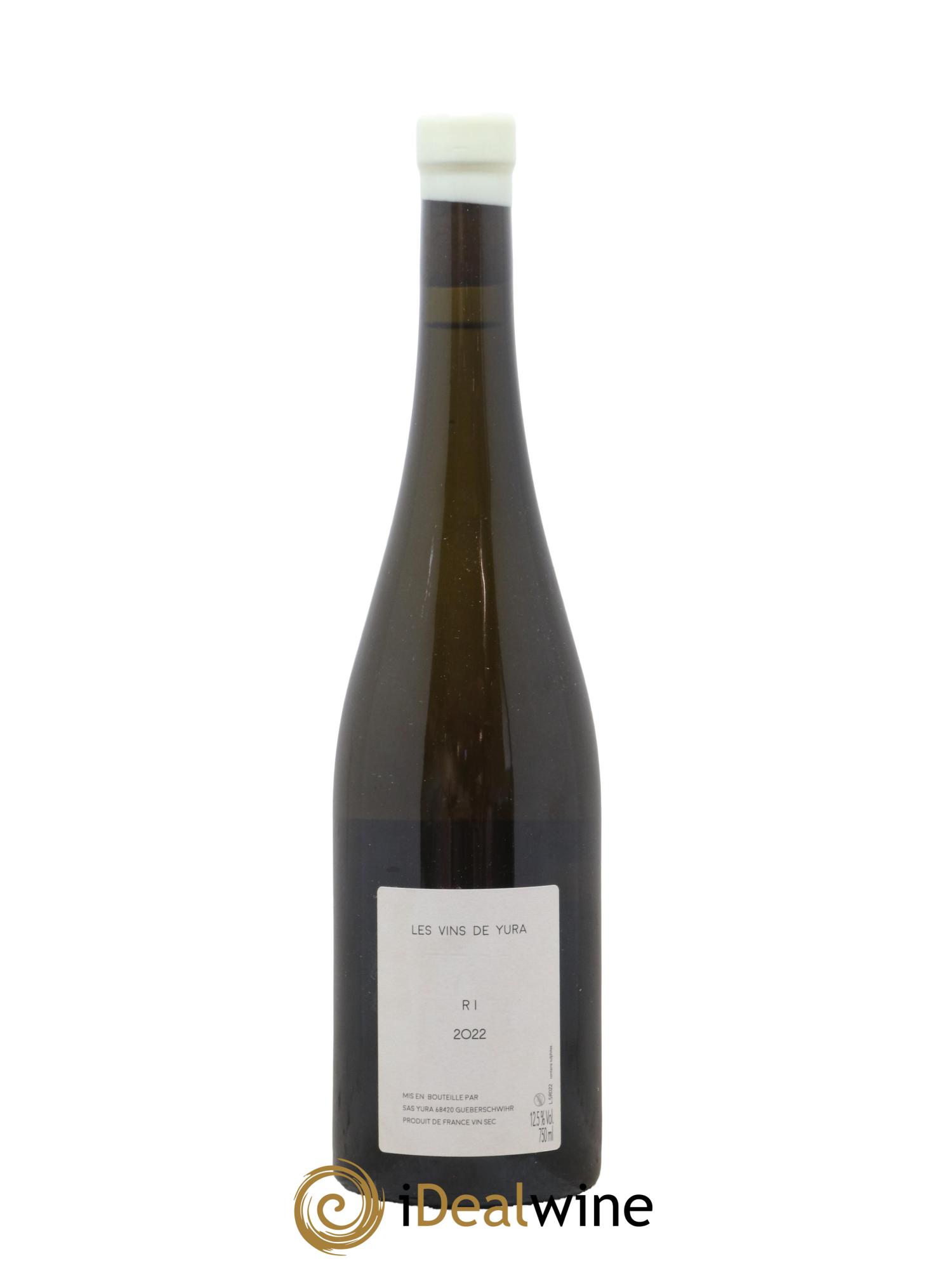 Alsace Le silence et la résonance Jintaro Yura 2022 - Lot de 1 bouteille - 1