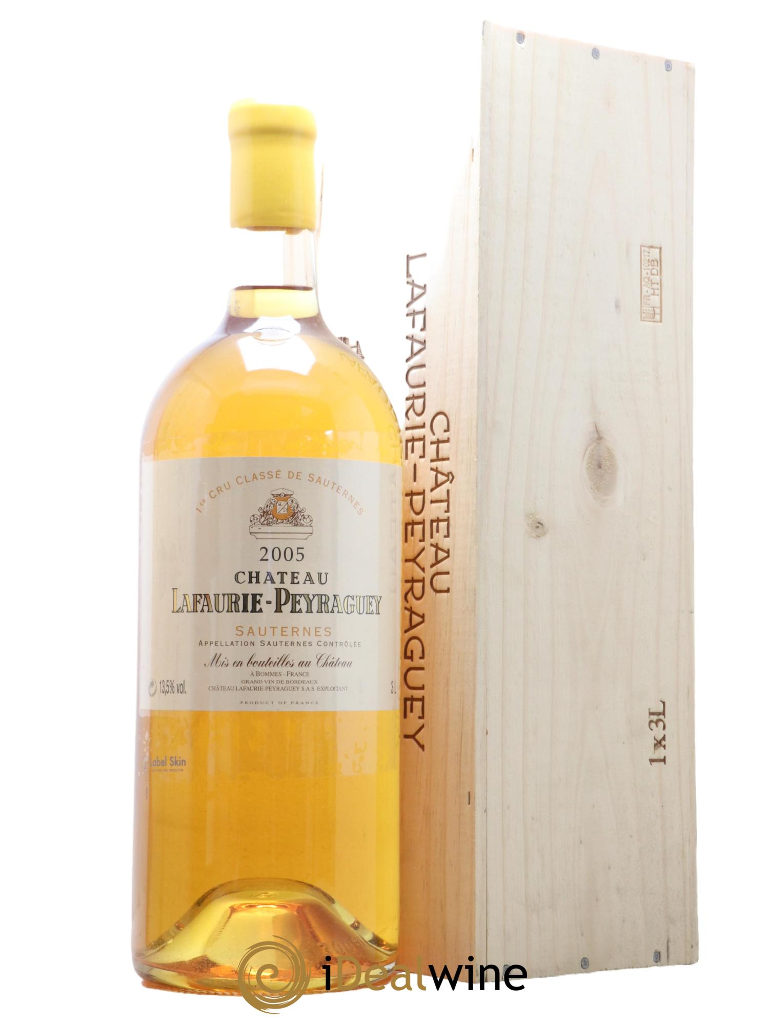 Château Lafaurie-Peyraguey 1er Grand Cru Classé 2005 - Lotto di 1 jéroboam - 0