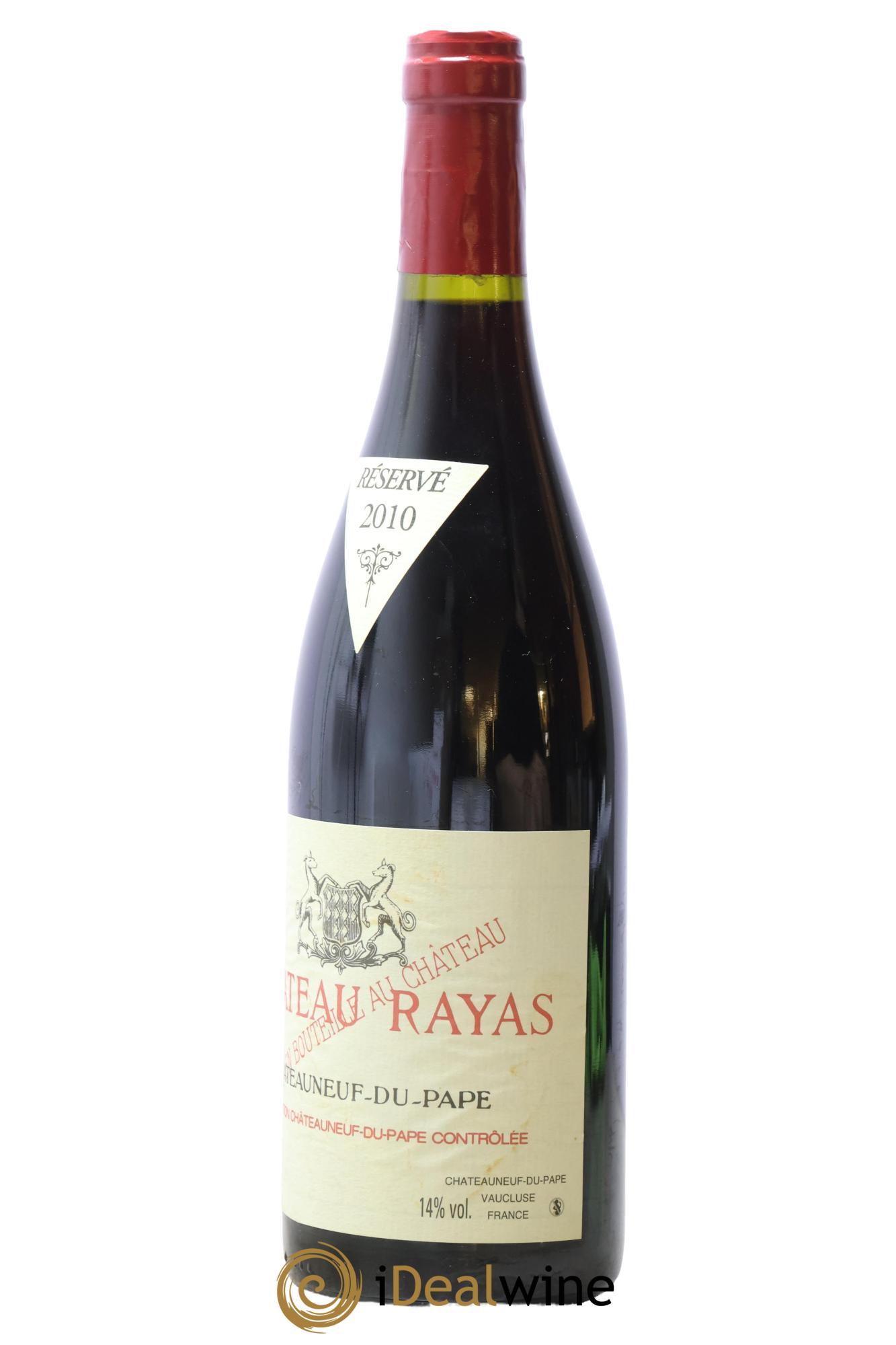 Châteauneuf-du-Pape Château Rayas Emmanuel Reynaud 2010 - Lot de 1 bouteille - 1