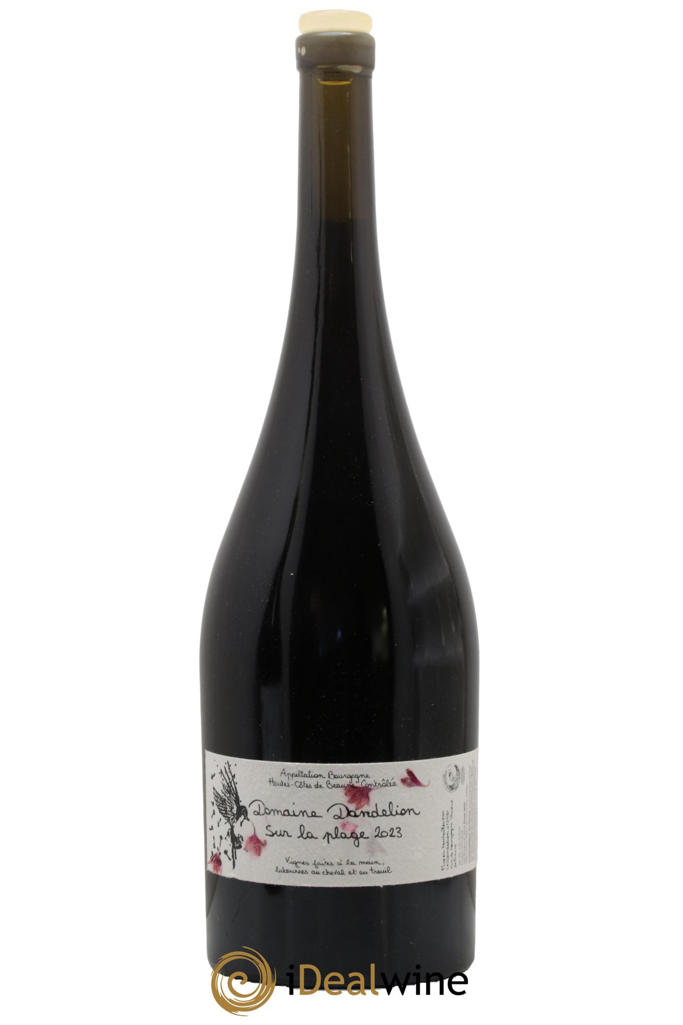 Hautes-Côtes de Beaune Sur la Plage Dandelion (Domaine)  2023 - Lot de 1 magnum - 0