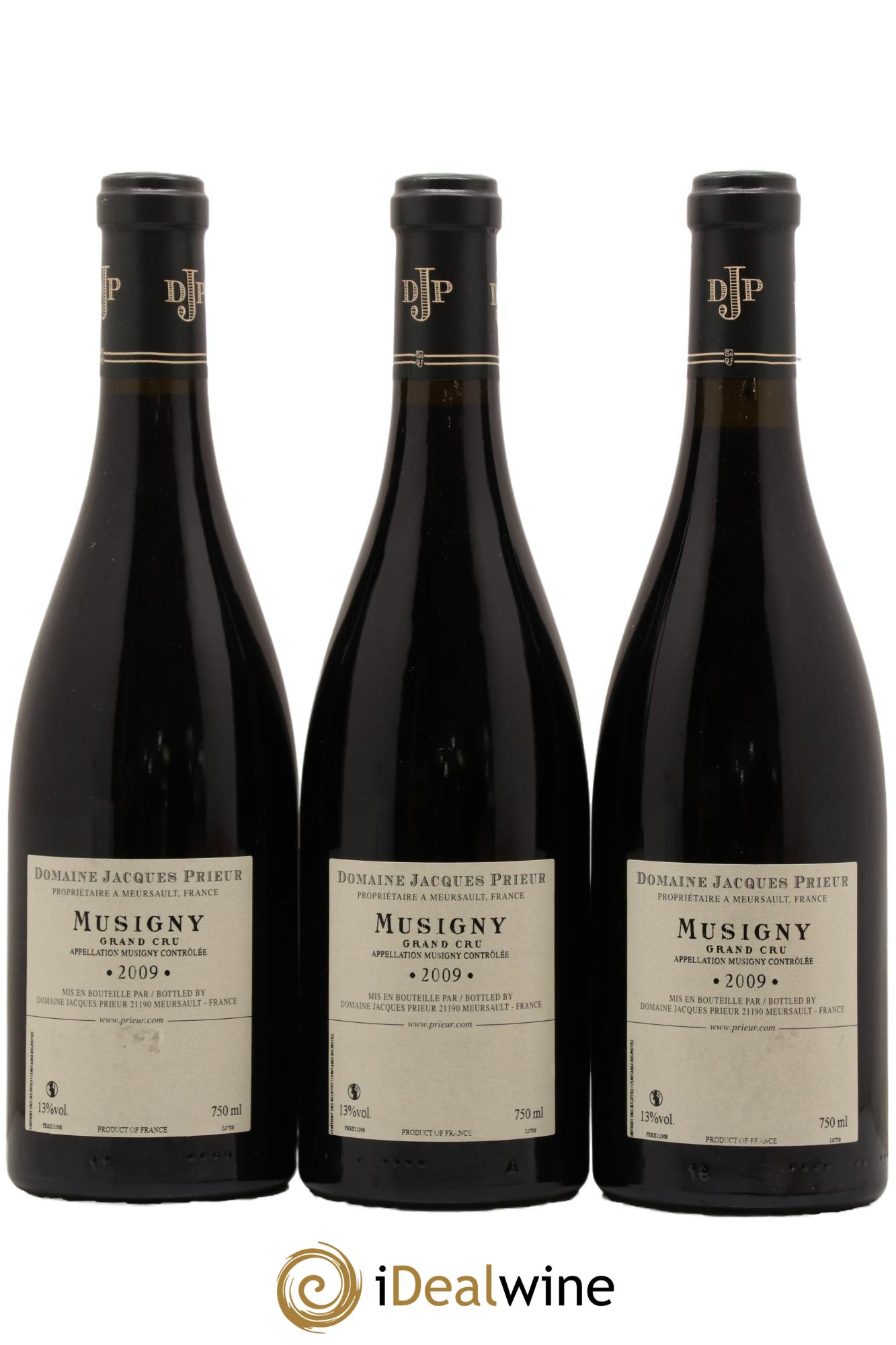 Musigny Grand Cru Jacques Prieur (Domaine) 2009 - Lotto di 3 bottiglie - 1