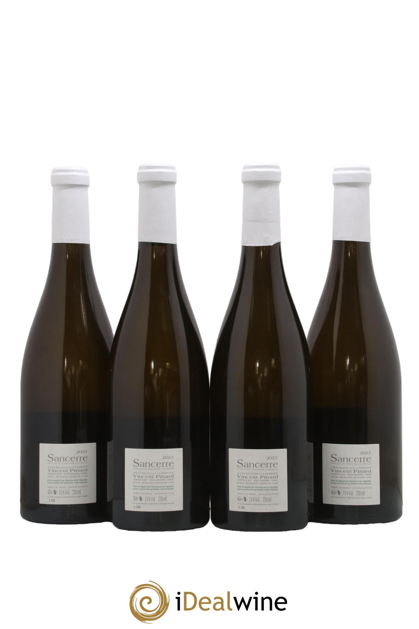 Sancerre Harmonie Vincent Pinard  2023 - Lot of 4 bottles - 1