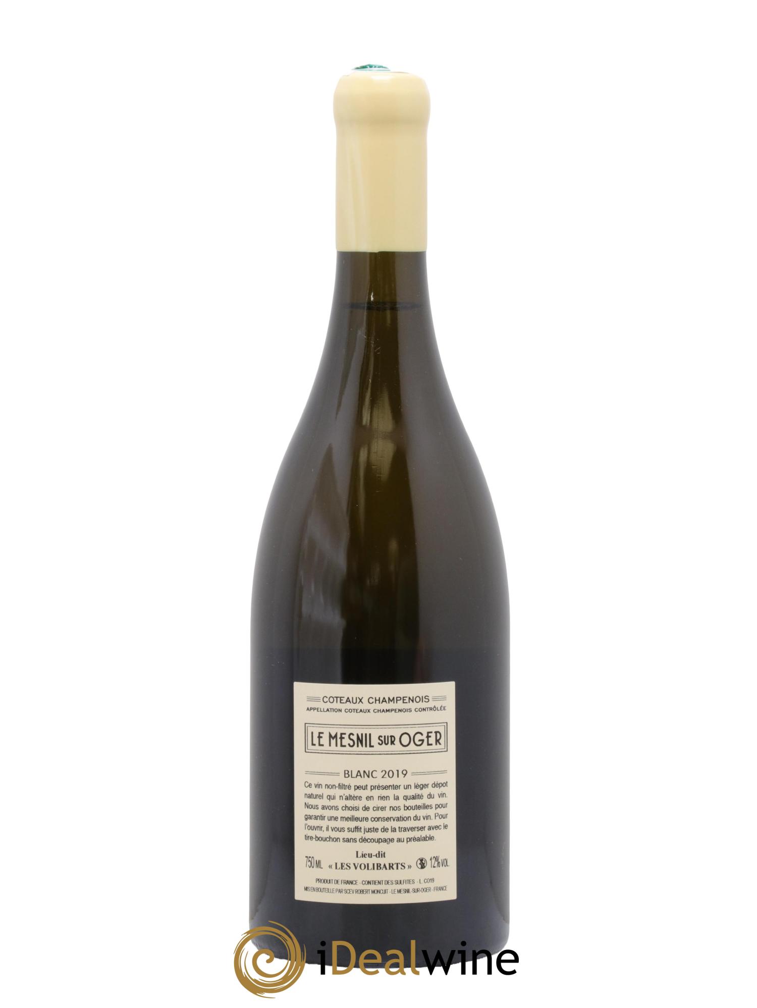 Coteaux Champenois Les Volibarts Robert Moncuit 2019 - Lotto di 1 bottiglia - 1