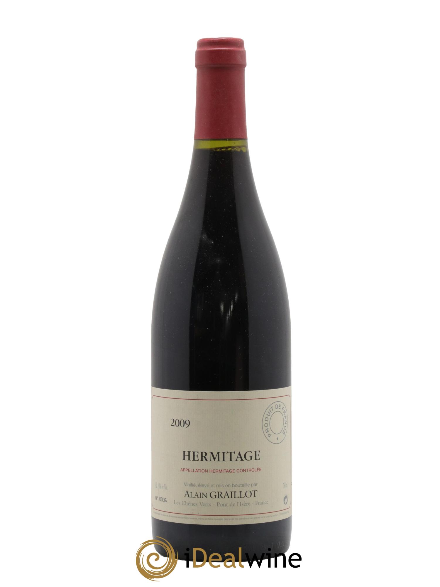 Hermitage Domaine Graillot 2009 - Lot de 1 bouteille - 0
