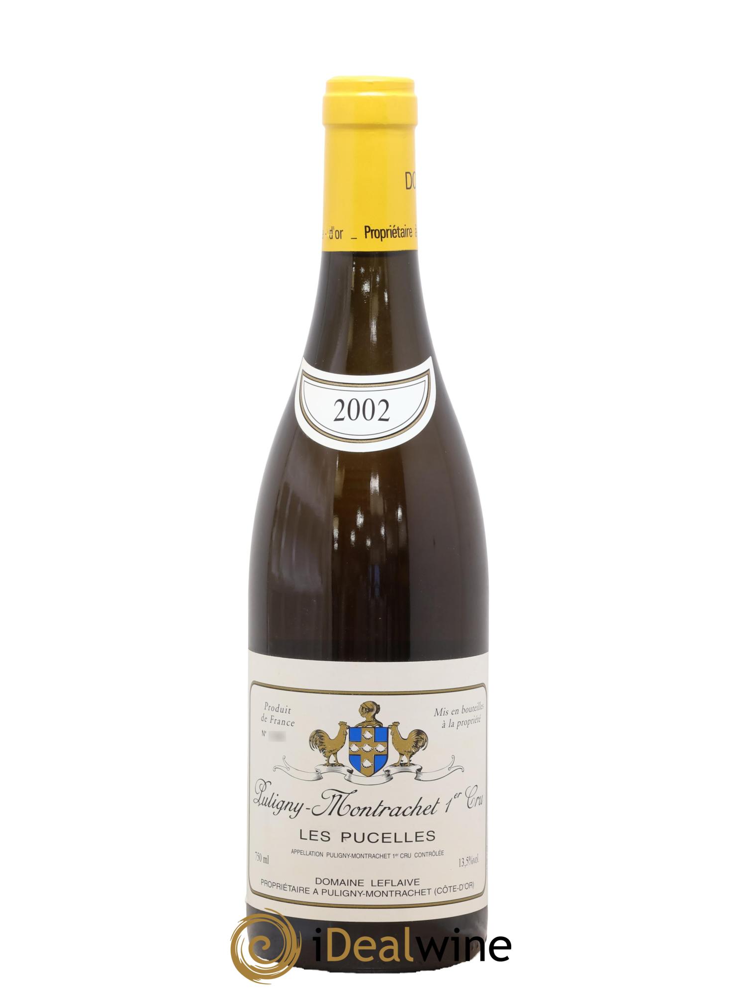 Puligny-Montrachet 1er Cru Les Pucelles Leflaive (Domaine) 2002 - Lot of 1 bottle - 0